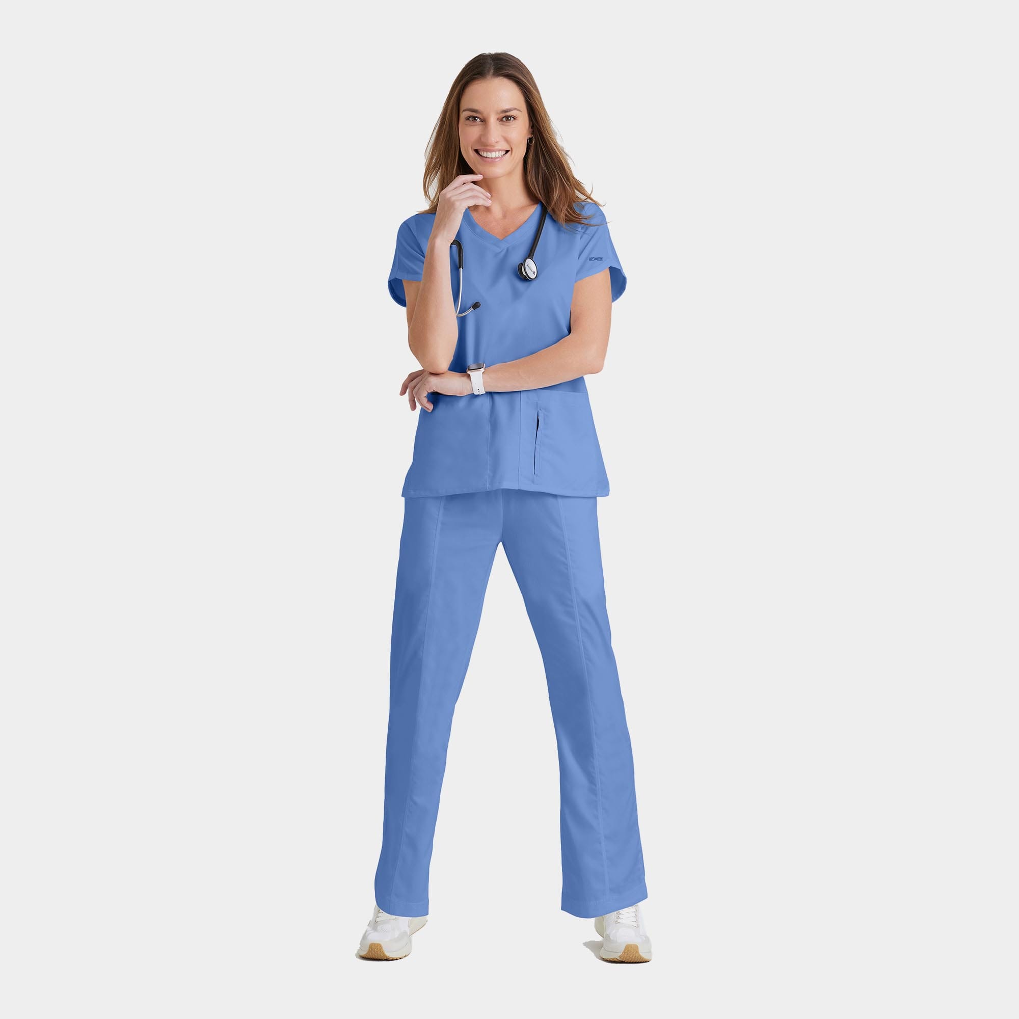 Grey's Anatomy Classic Cora Top - 4 Pocket V-Neck Scrub Top | 41423