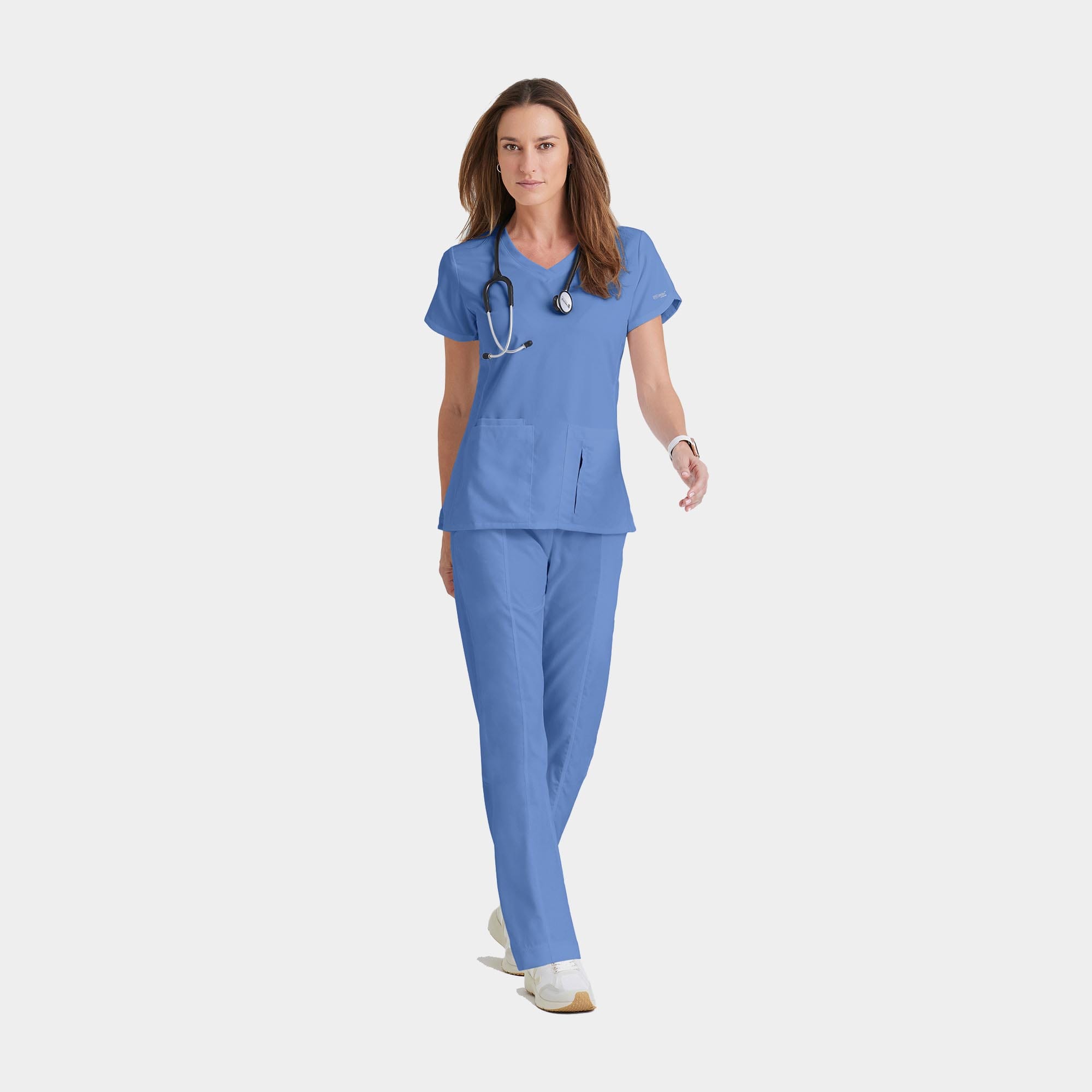Grey's Anatomy Classic Cora Top - 4 Pocket V-Neck Scrub Top | 41423