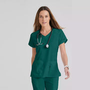 Grey's Anatomy Classic Cora Top - 4 Pocket V-Neck Scrub Top | 41423