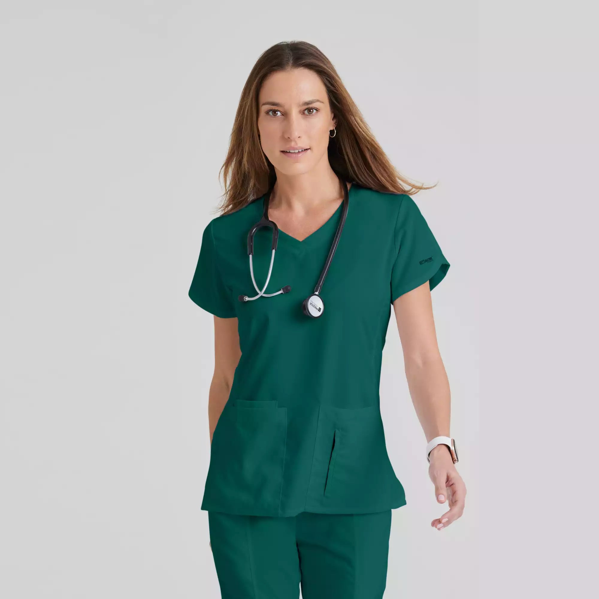Grey's Anatomy Classic Cora Top - 4 Pocket V-Neck Scrub Top | 41423