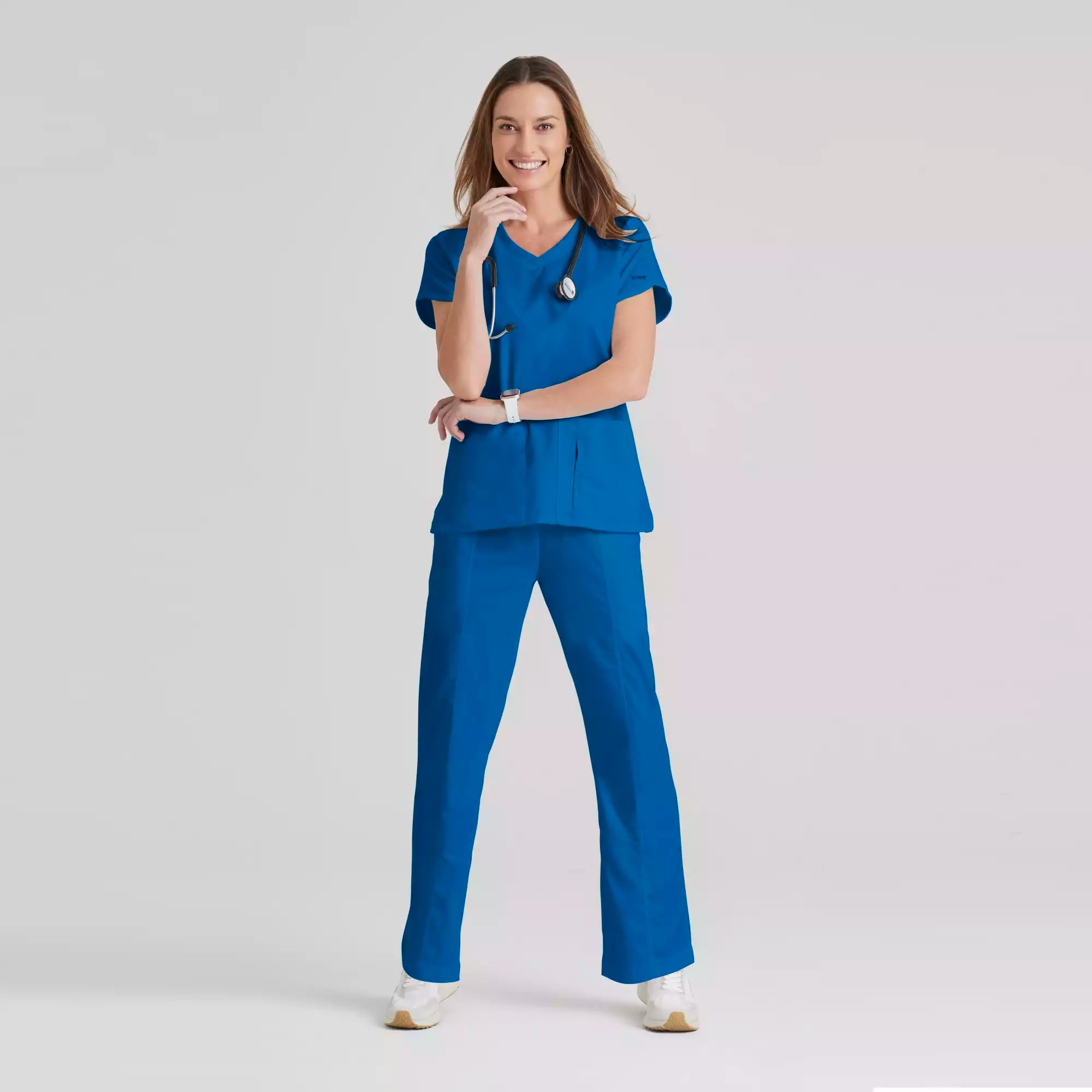 Grey's Anatomy Classic Cora Top - 4 Pocket V-Neck Scrub Top | 41423