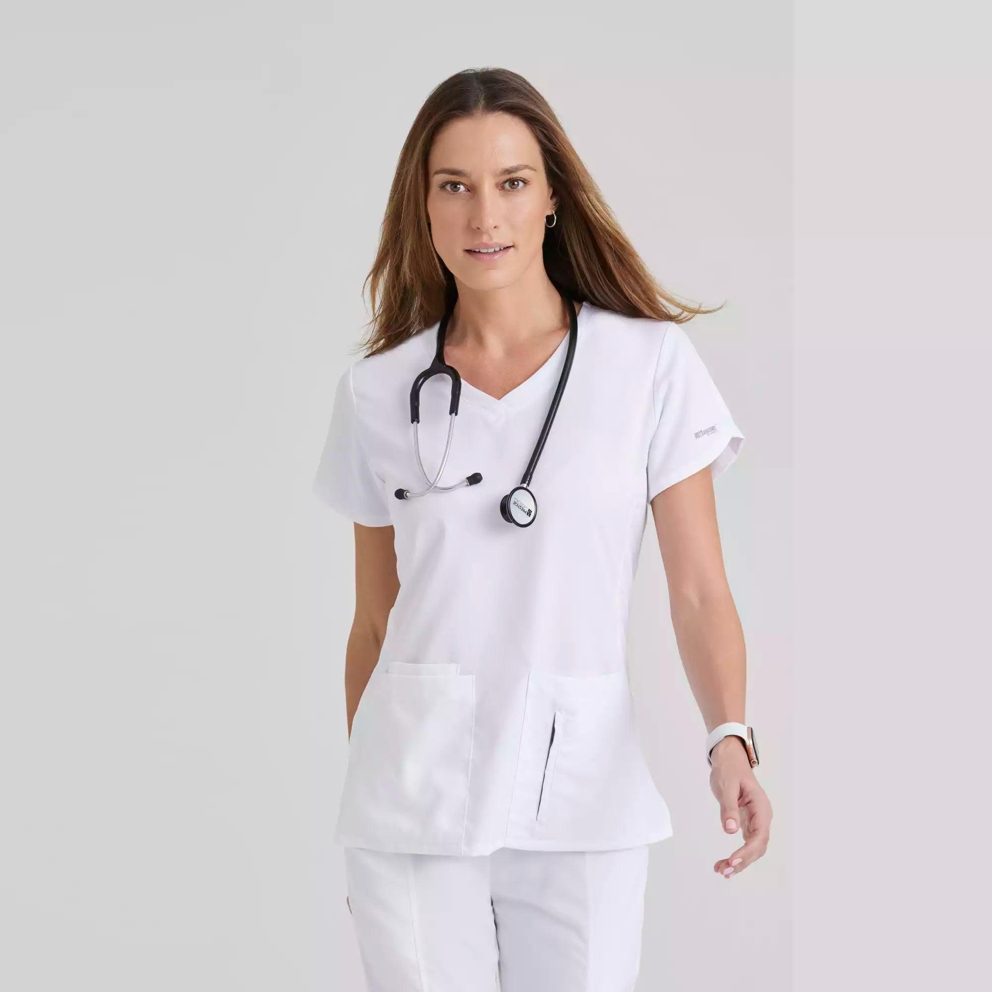 Grey's Anatomy Classic Cora Top - 4 Pocket V-Neck Scrub Top | 41423