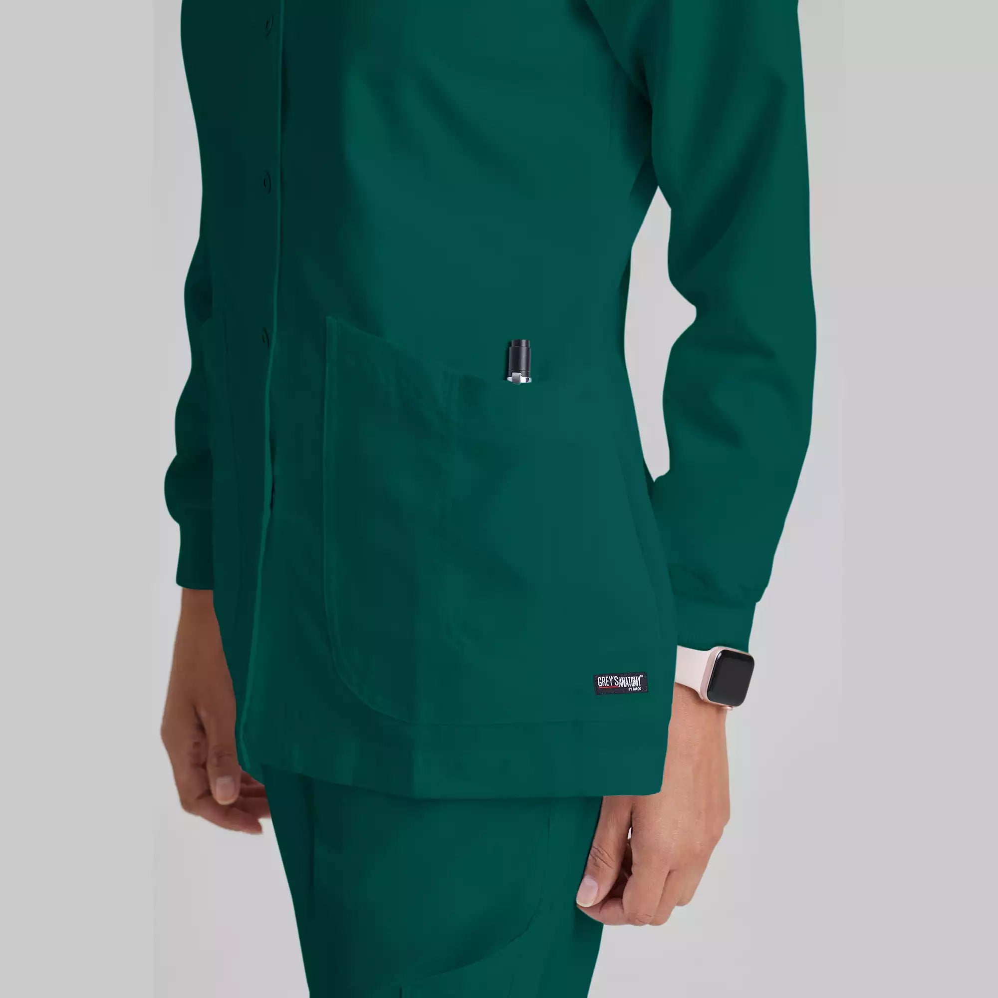 Grey's Anatomy Classic Jamie Warm Up -2 Pocket Warm Up Jacket | 4450