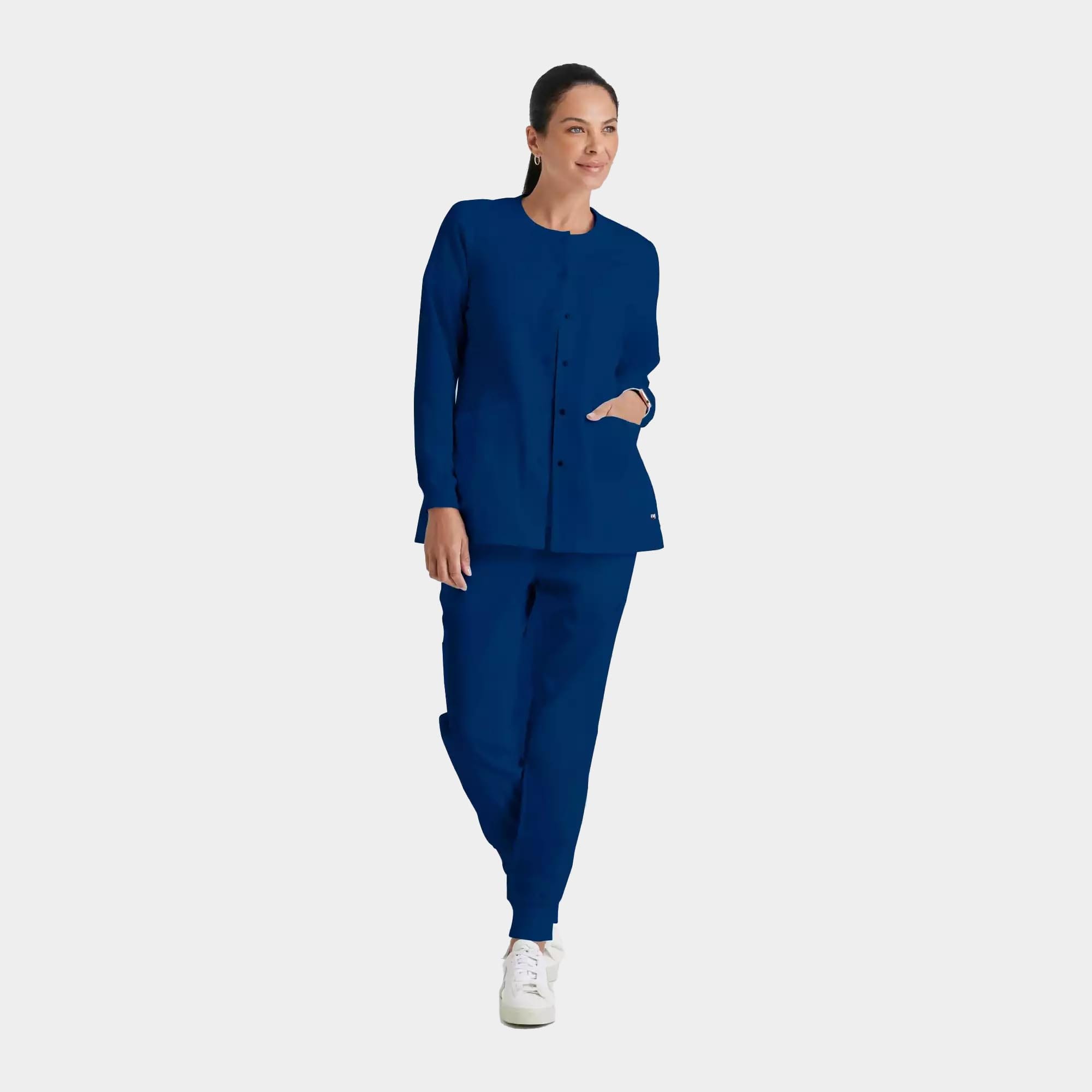 Grey's Anatomy Classic Jamie Warm Up -2 Pocket Warm Up Jacket | 4450