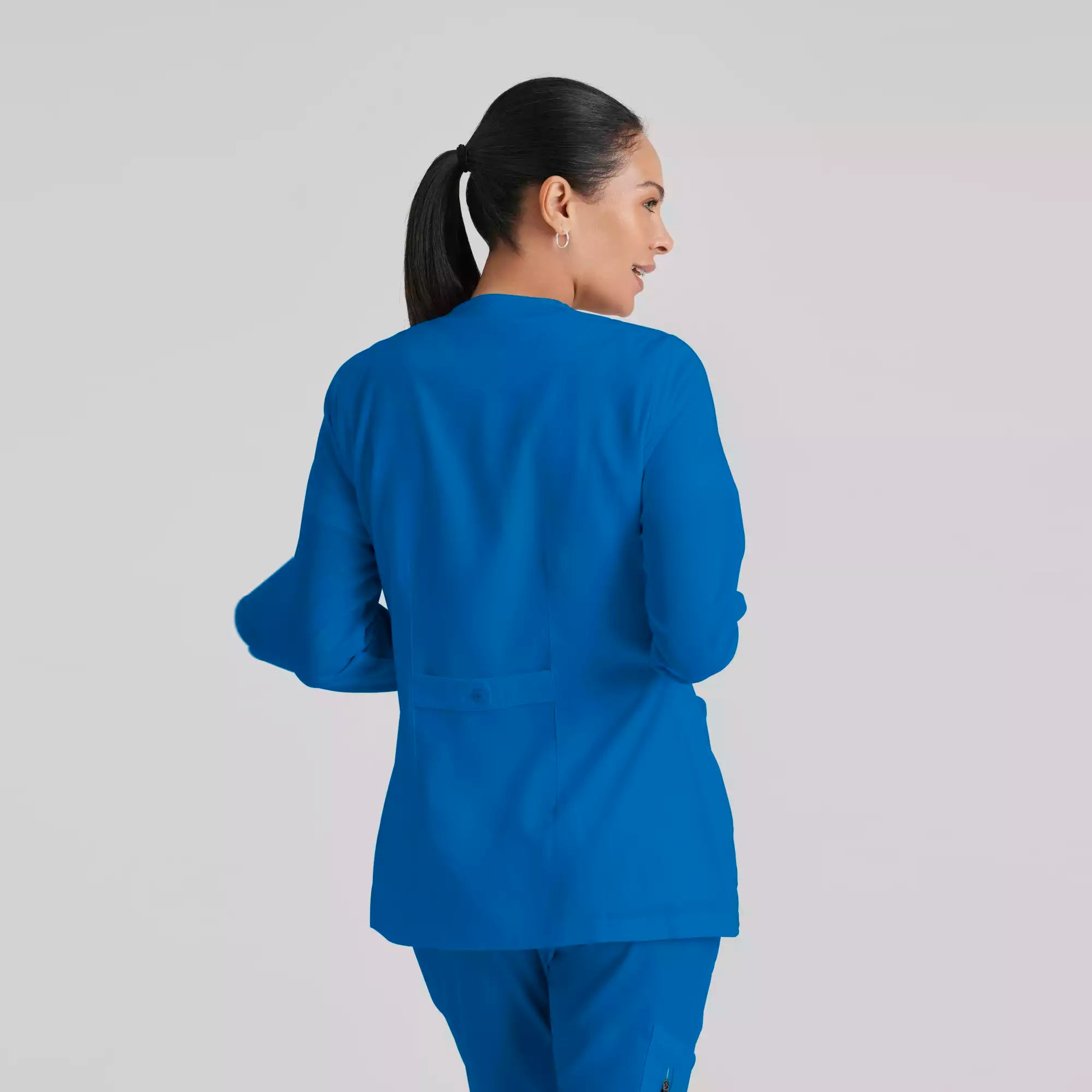 Grey's Anatomy Classic Jamie Warm Up -2 Pocket Warm Up Jacket | 4450