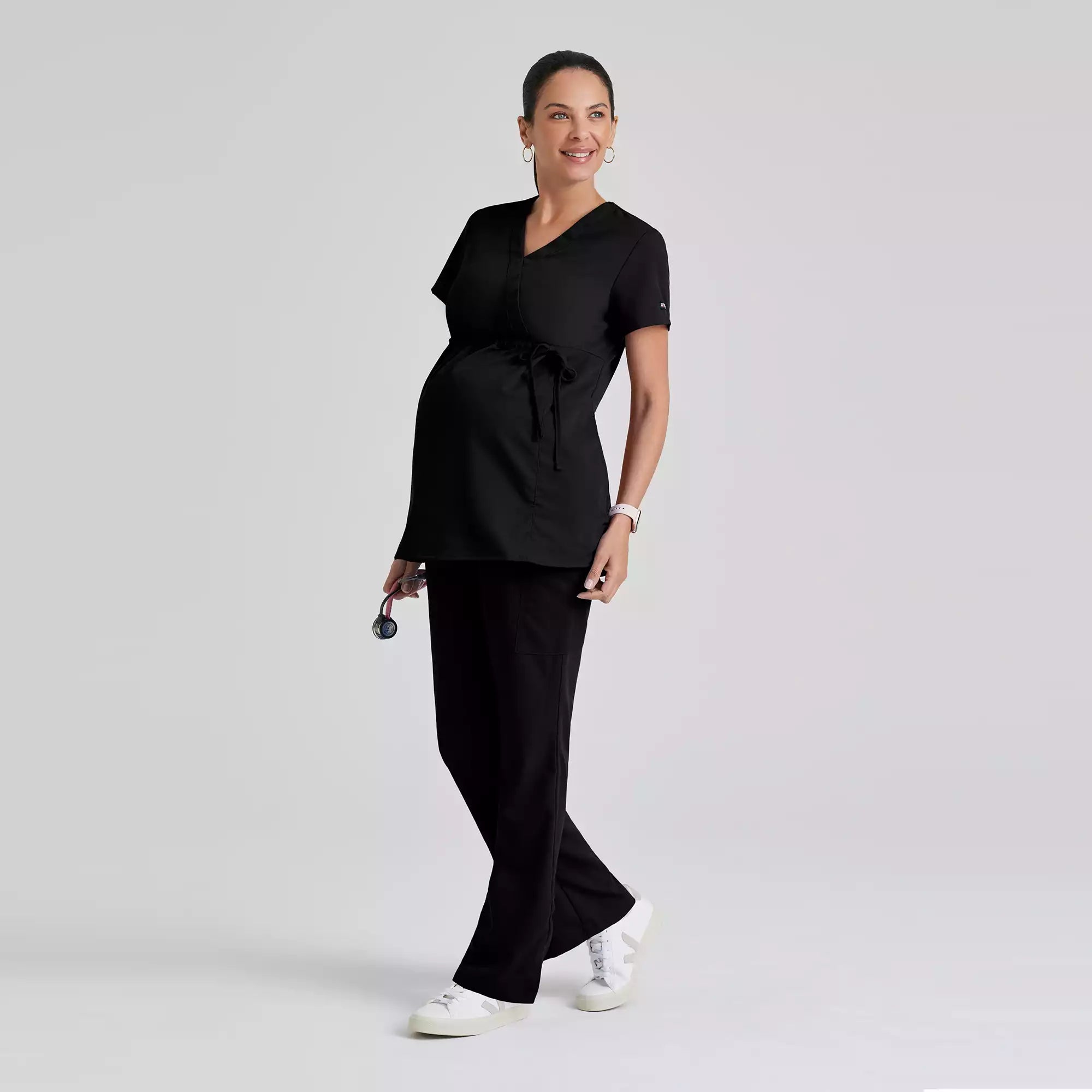 Grey's Anatomy Classic Lilah Scrub Top-Women's Maternity | GRT094