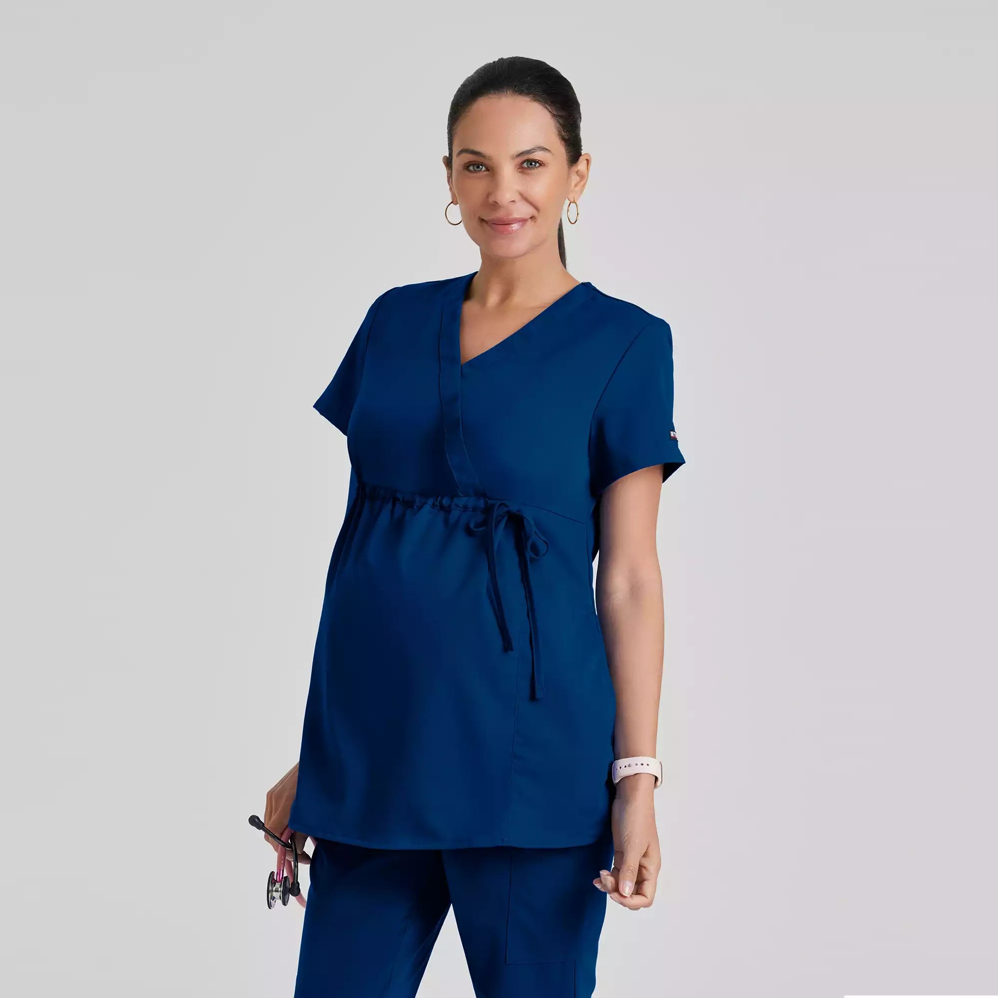 Grey's Anatomy Classic Lilah Scrub Top-Women's Maternity | GRT094