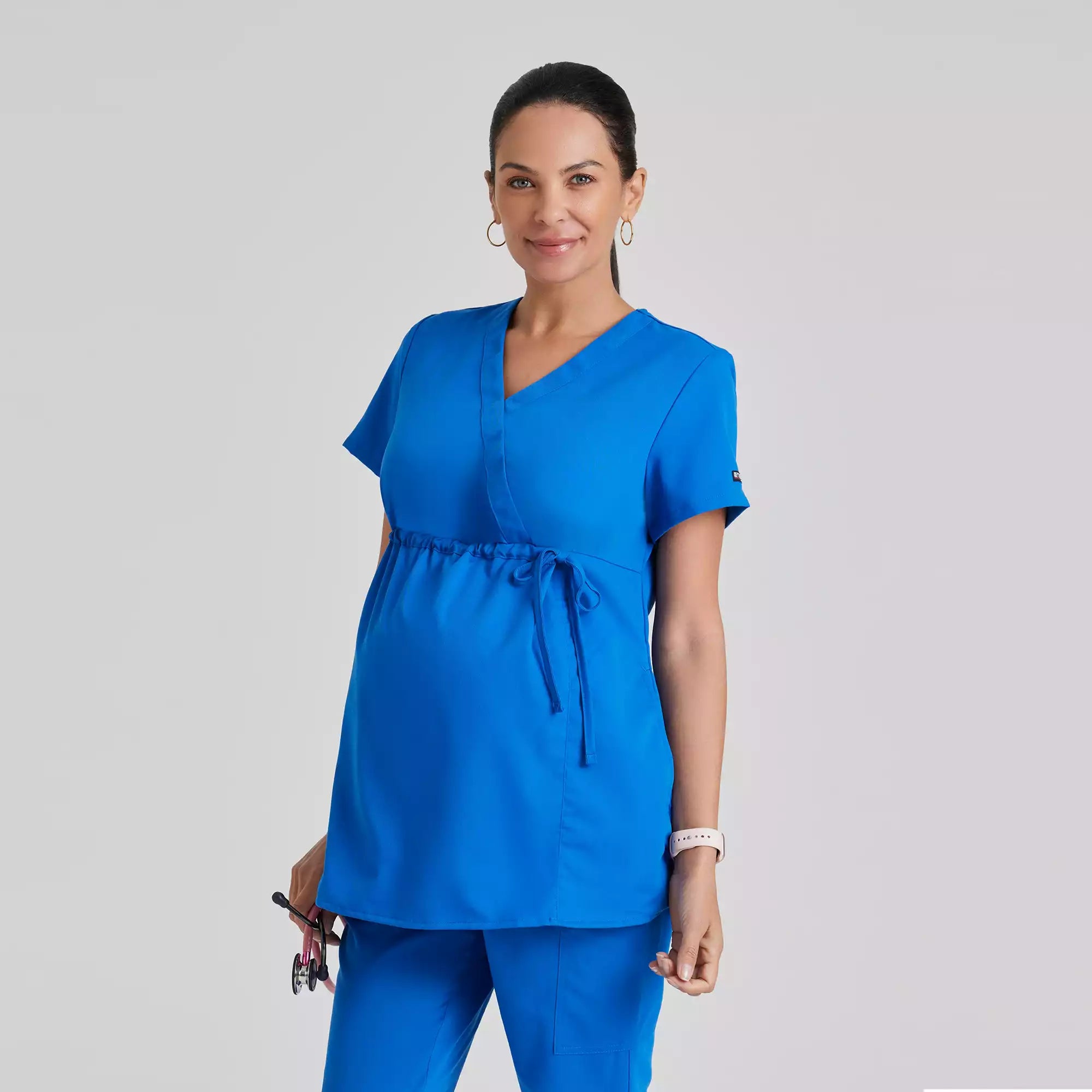 Grey's Anatomy Classic Lilah Scrub Top-Women's Maternity | GRT094