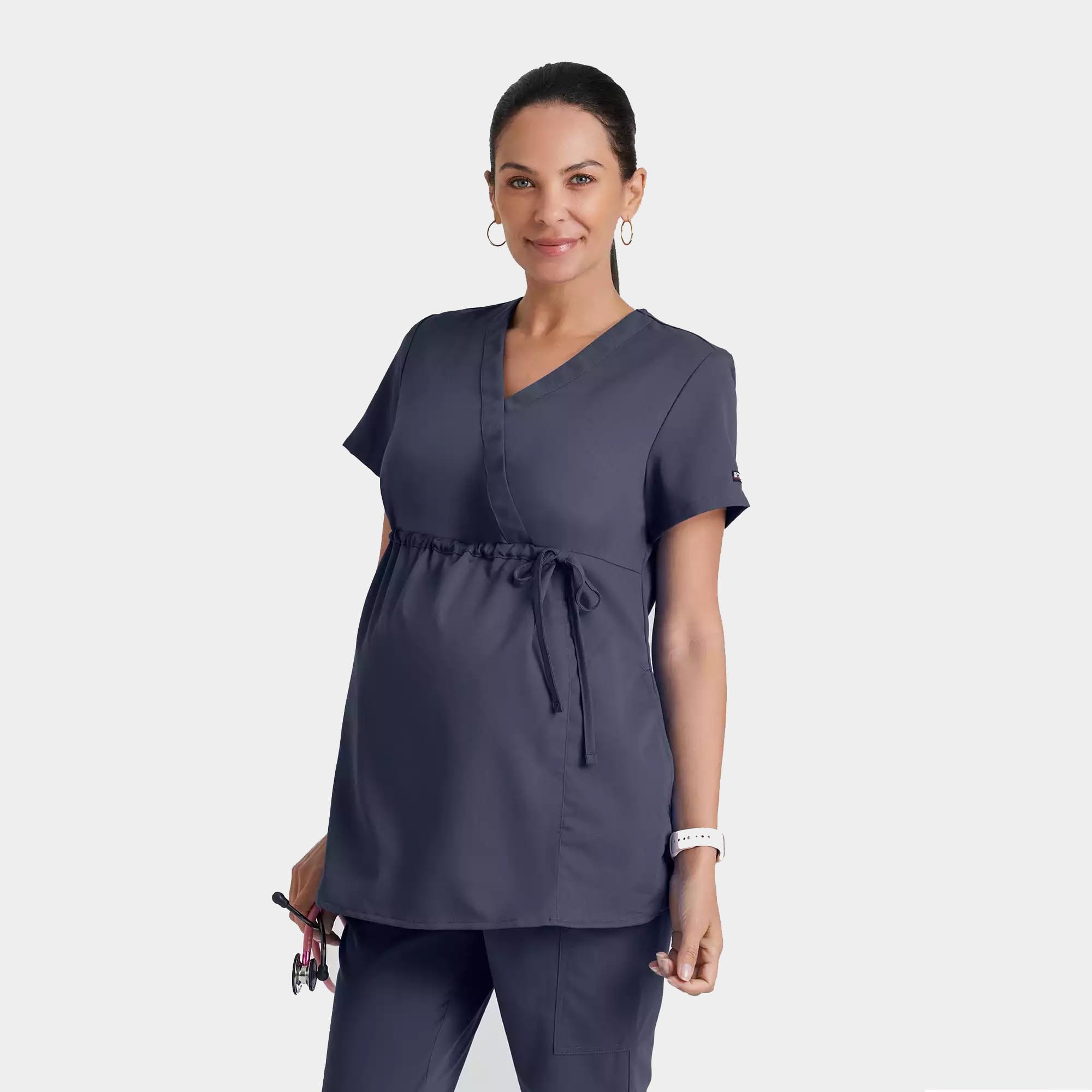 Grey's Anatomy Classic Lilah Scrub Top-Women's Maternity | GRT094