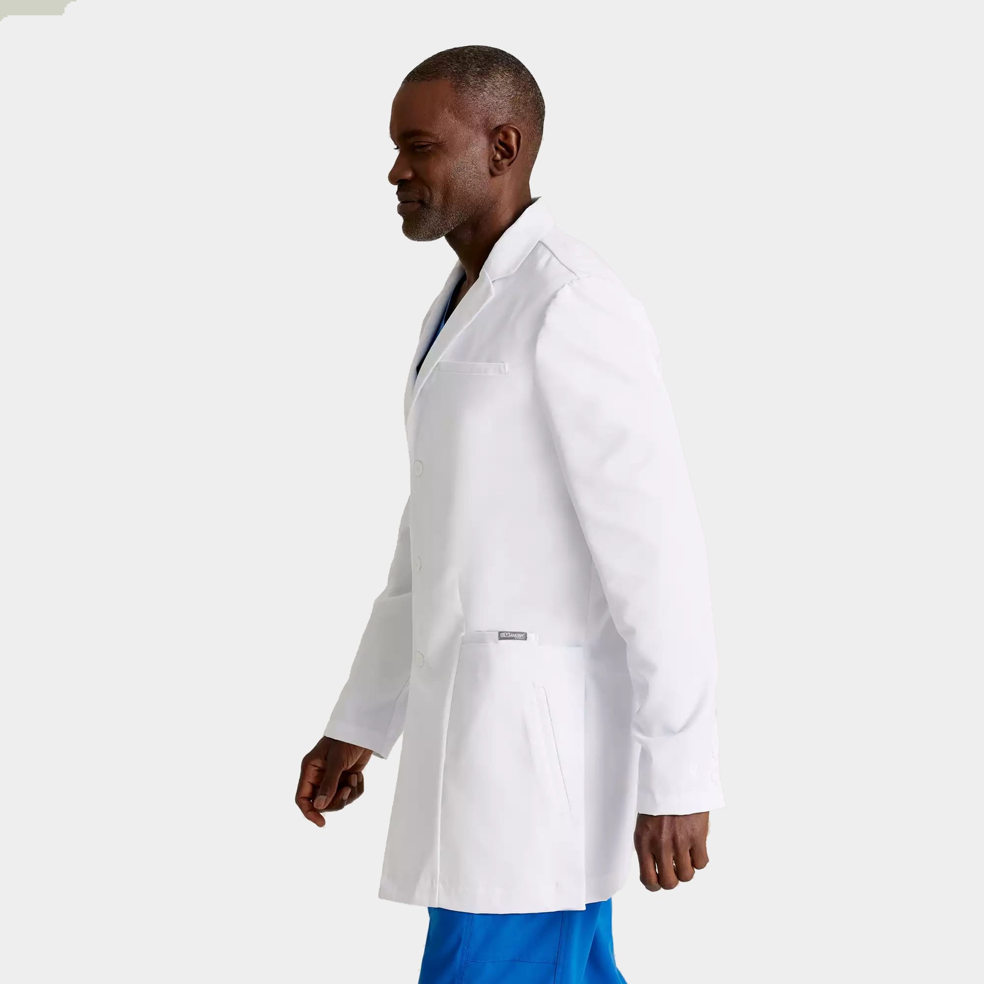 Men's 6 Pocket 35" Lab Coat | GRC962