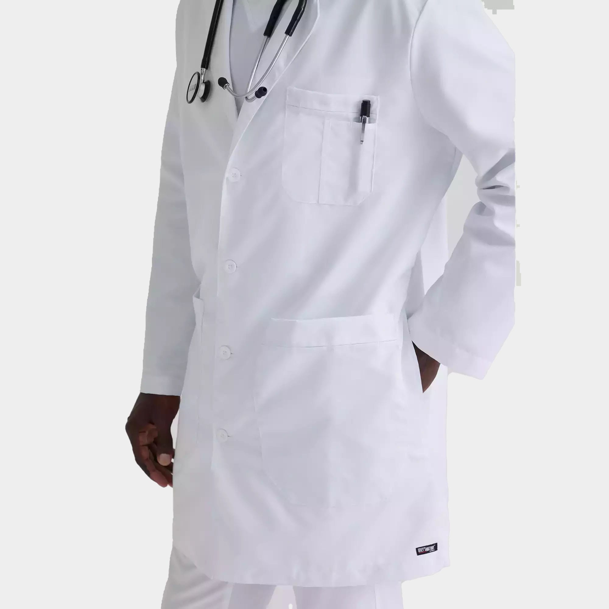 Noah - 5 Pocket Men's Lab Coat | 914