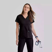 Grey's Anatomy Classic Riley Top -3 Pocket V-Neck Scrub Top | 4153