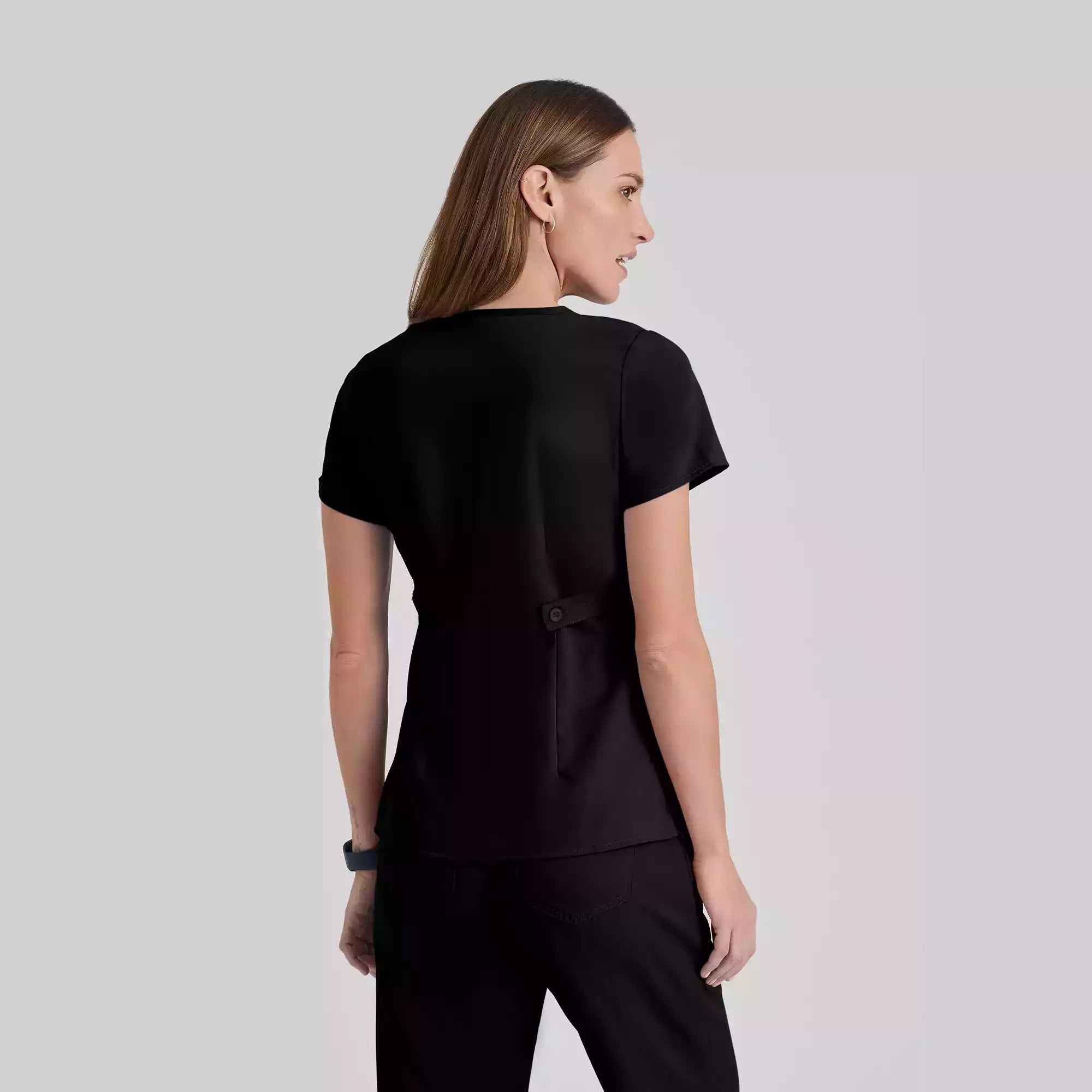 Grey's Anatomy Classic Riley Top -3 Pocket V-Neck Scrub Top | 4153