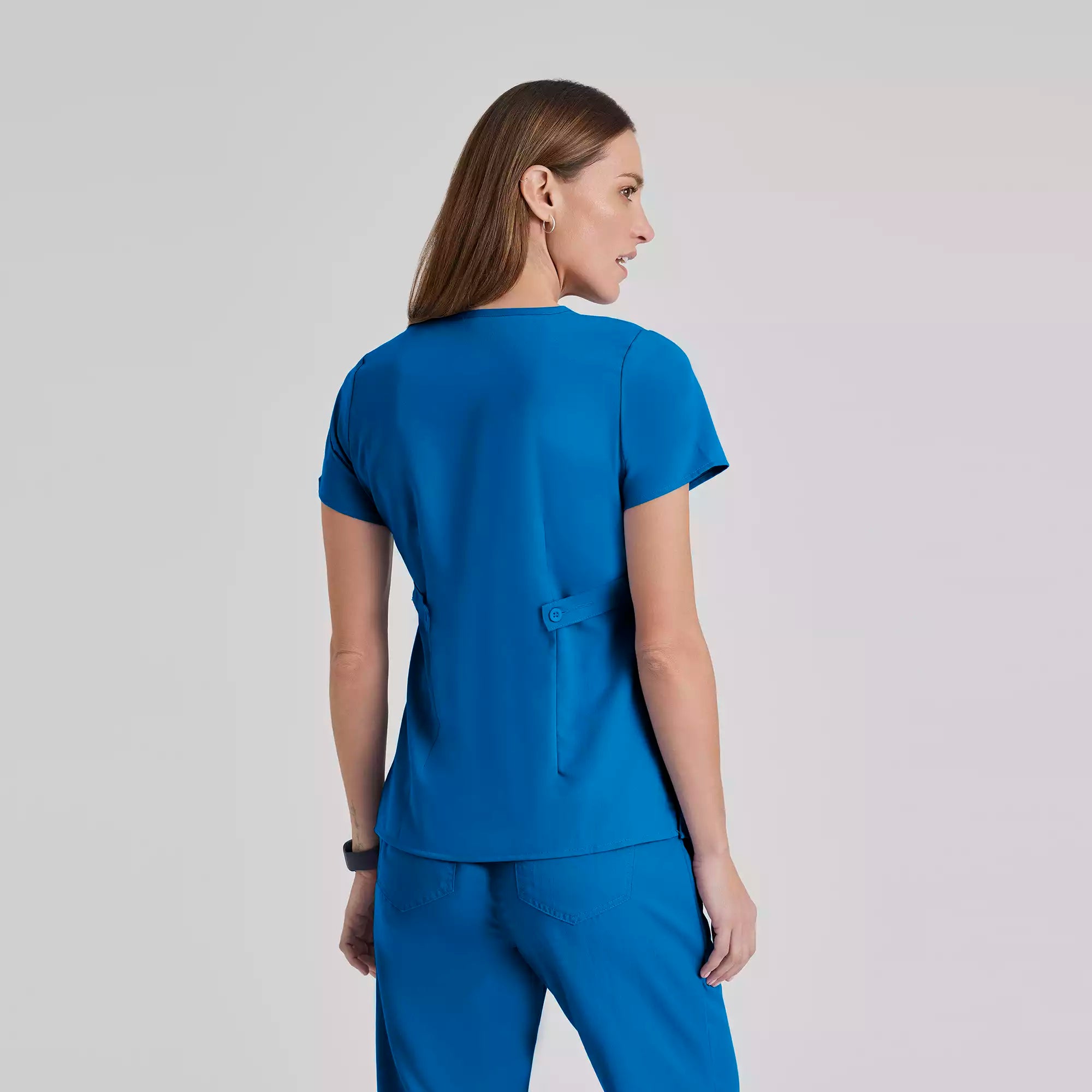 Grey's Anatomy Classic Riley Top -3 Pocket V-Neck Scrub Top | 4153