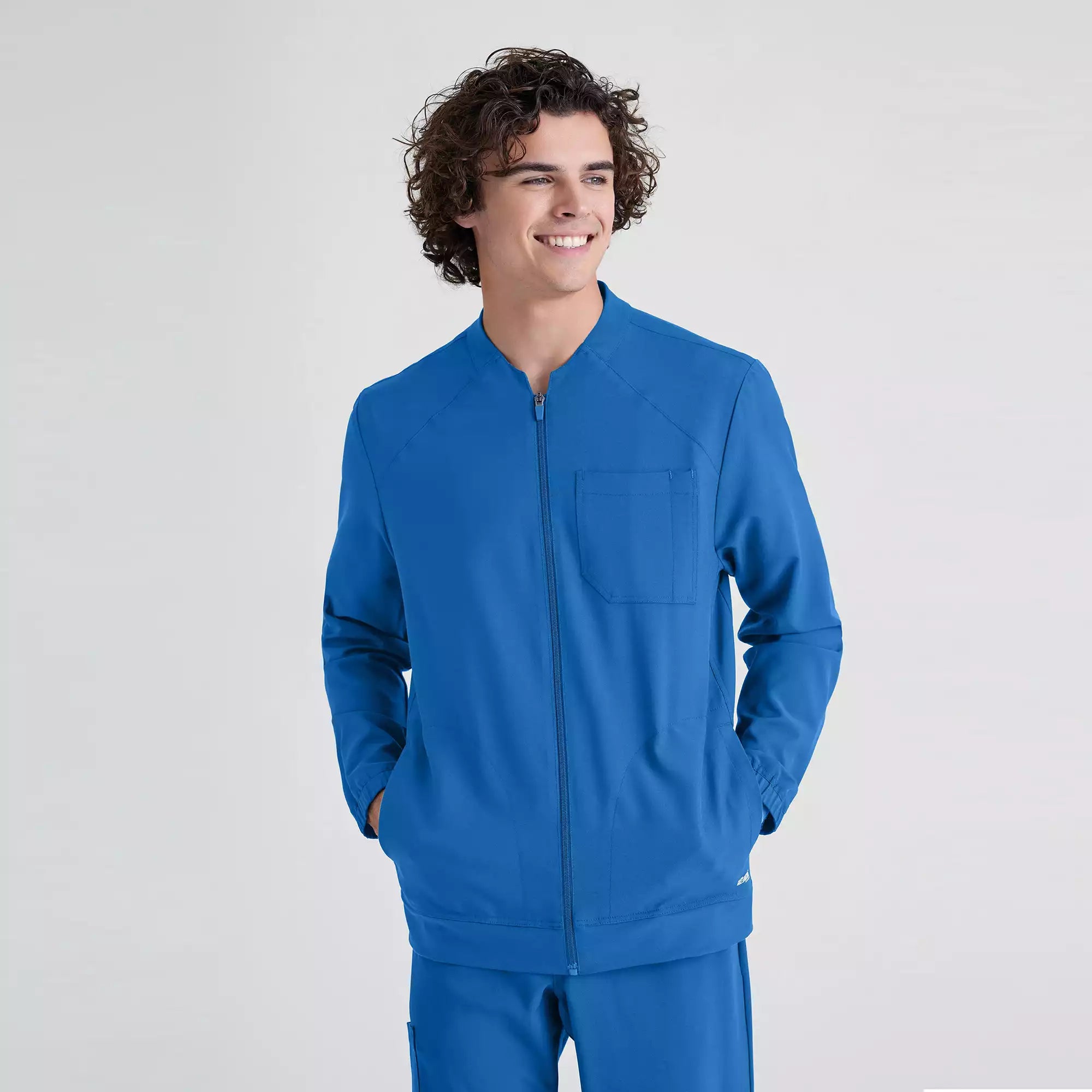 Grey's Anatomy Evolve 3 Pocket Banded Collar Warm Up | GSSW887