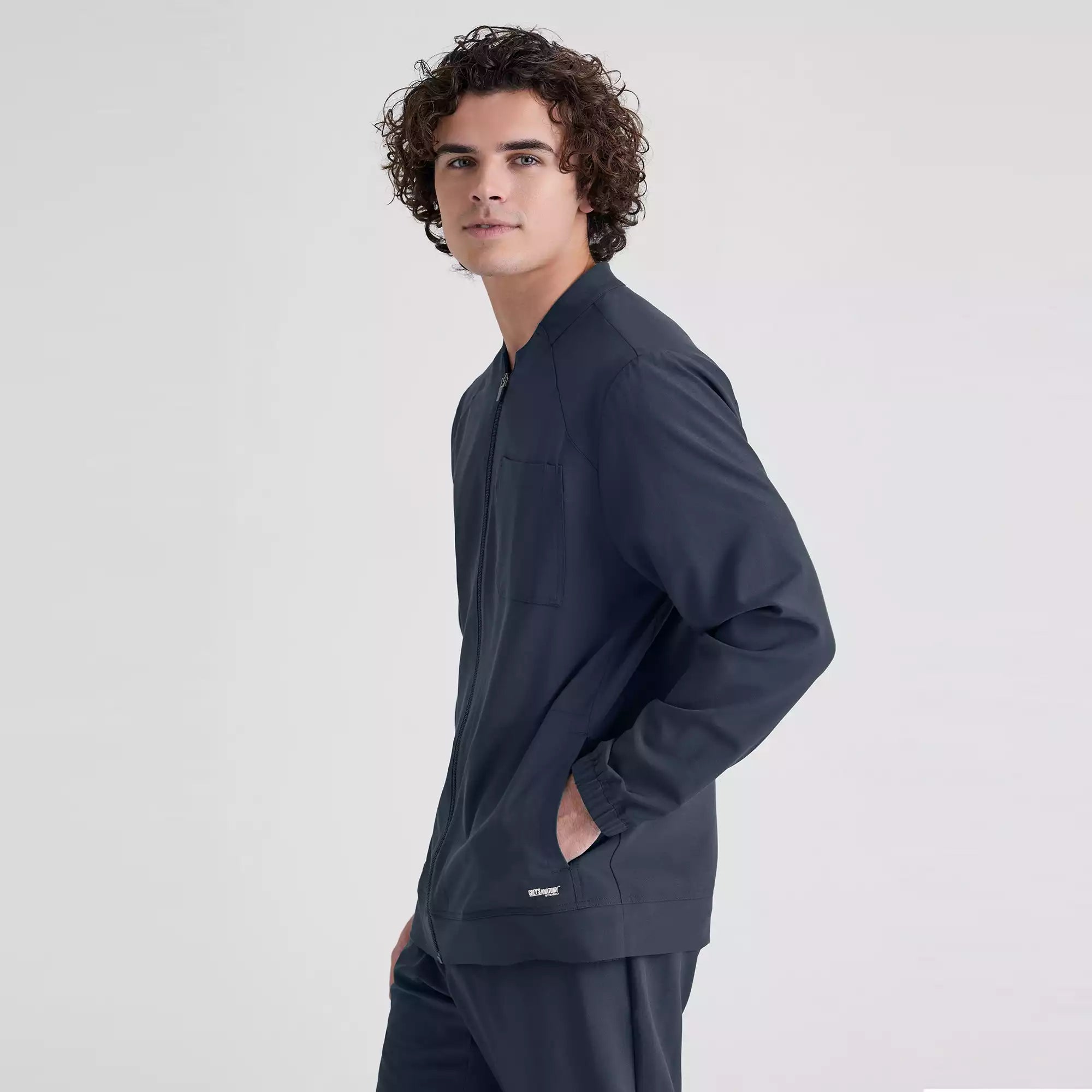 Grey's Anatomy Evolve 3 Pocket Banded Collar Warm Up | GSSW887