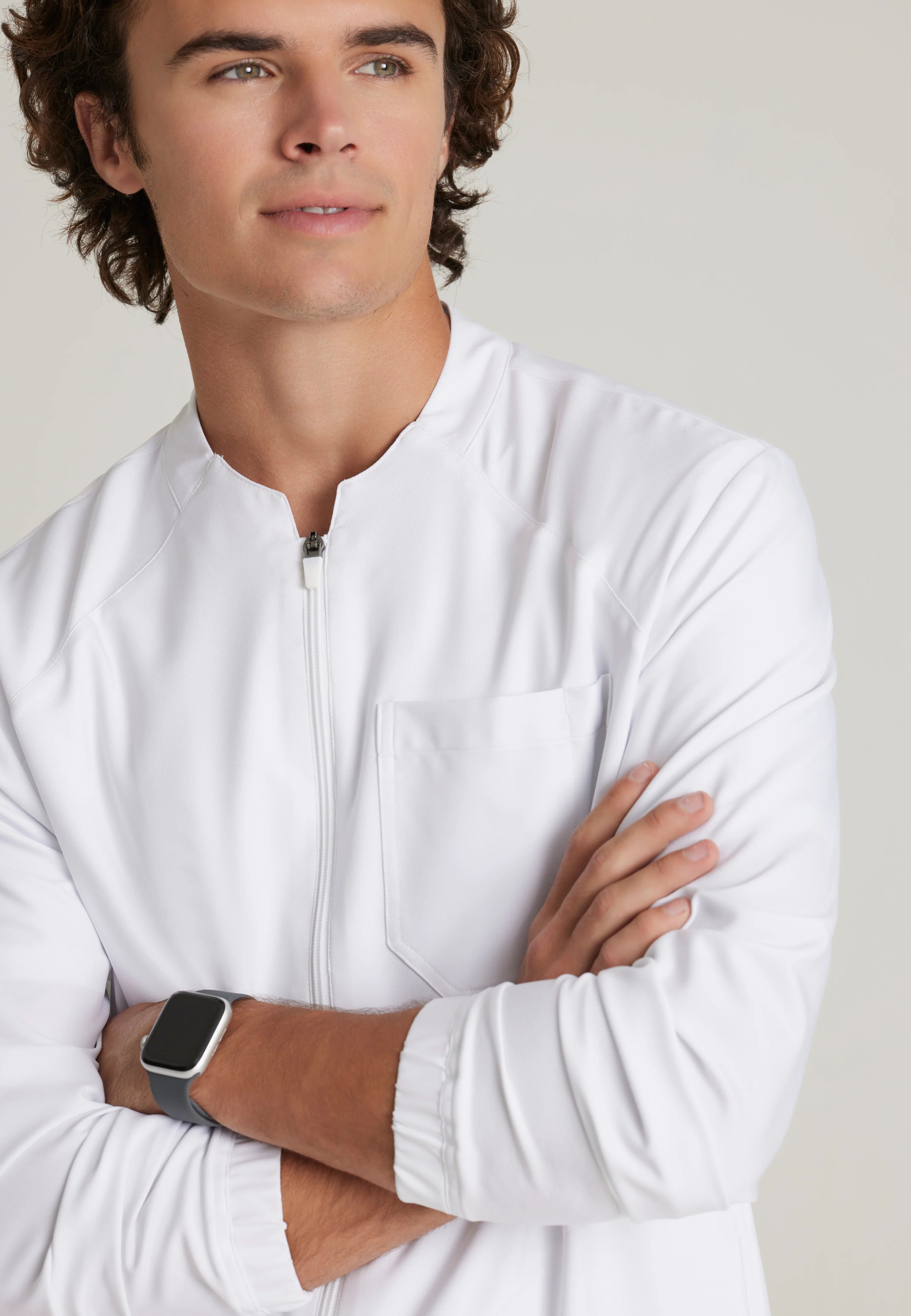 Grey's Anatomy Evolve 3 Pocket Banded Collar Warm Up | GSSW887
