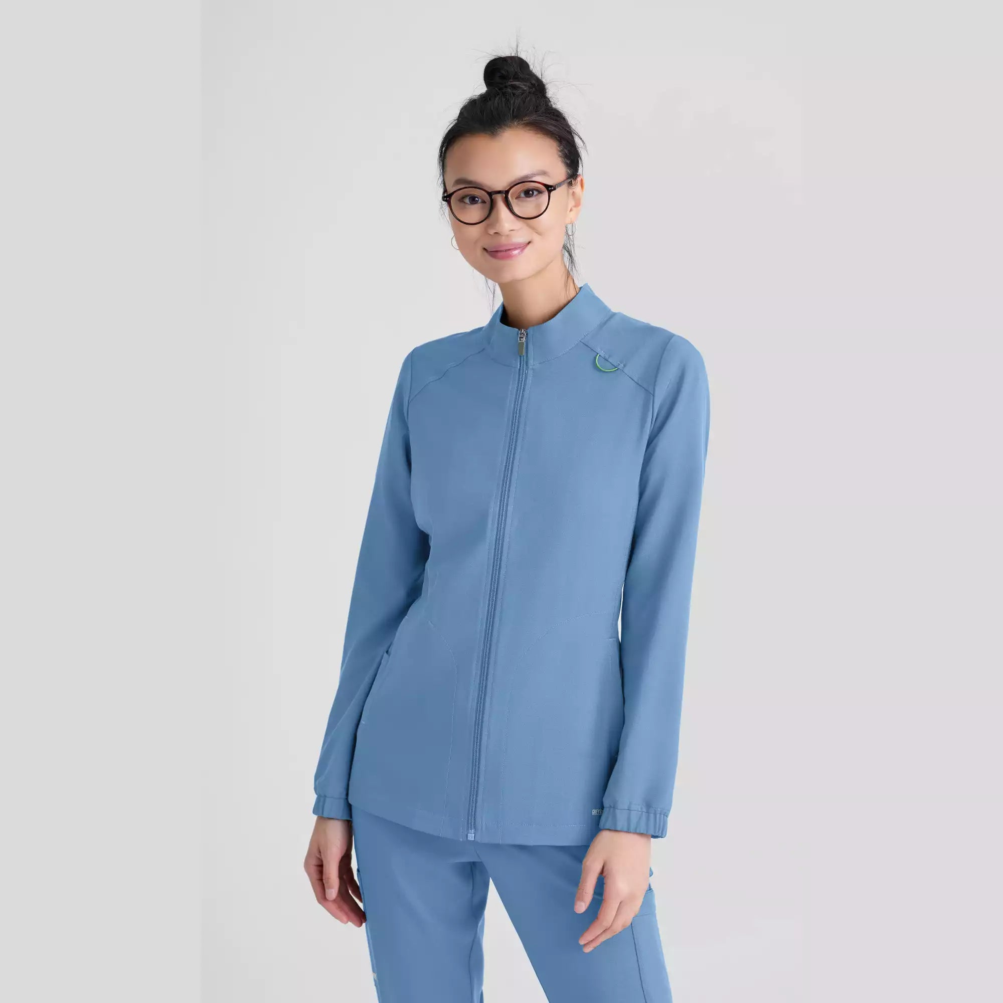 Grey's Anatomy Evolve 3 Pocket Collared Warm-Up | GSSW886