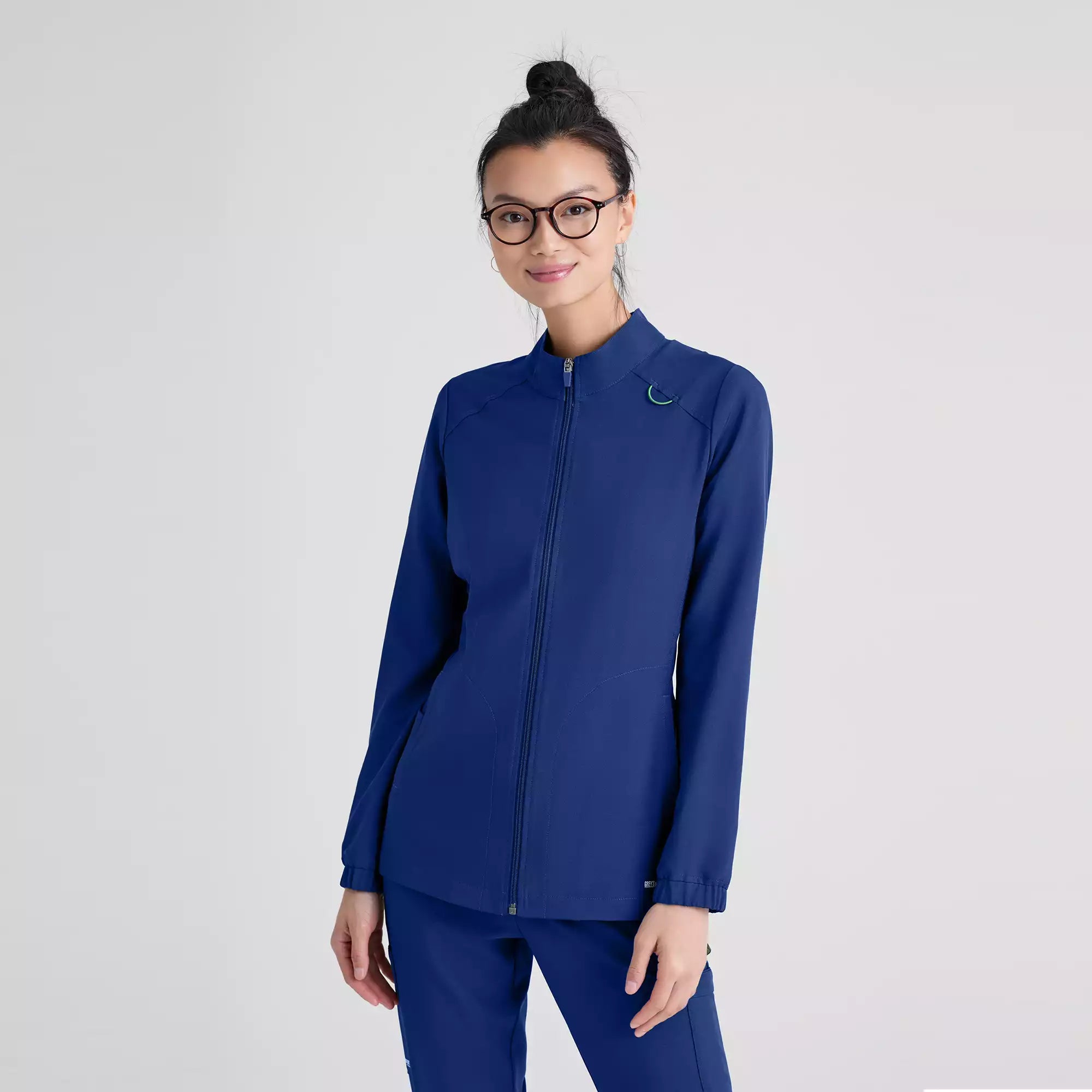 Grey's Anatomy Evolve 3 Pocket Collared Warm-Up | GSSW886