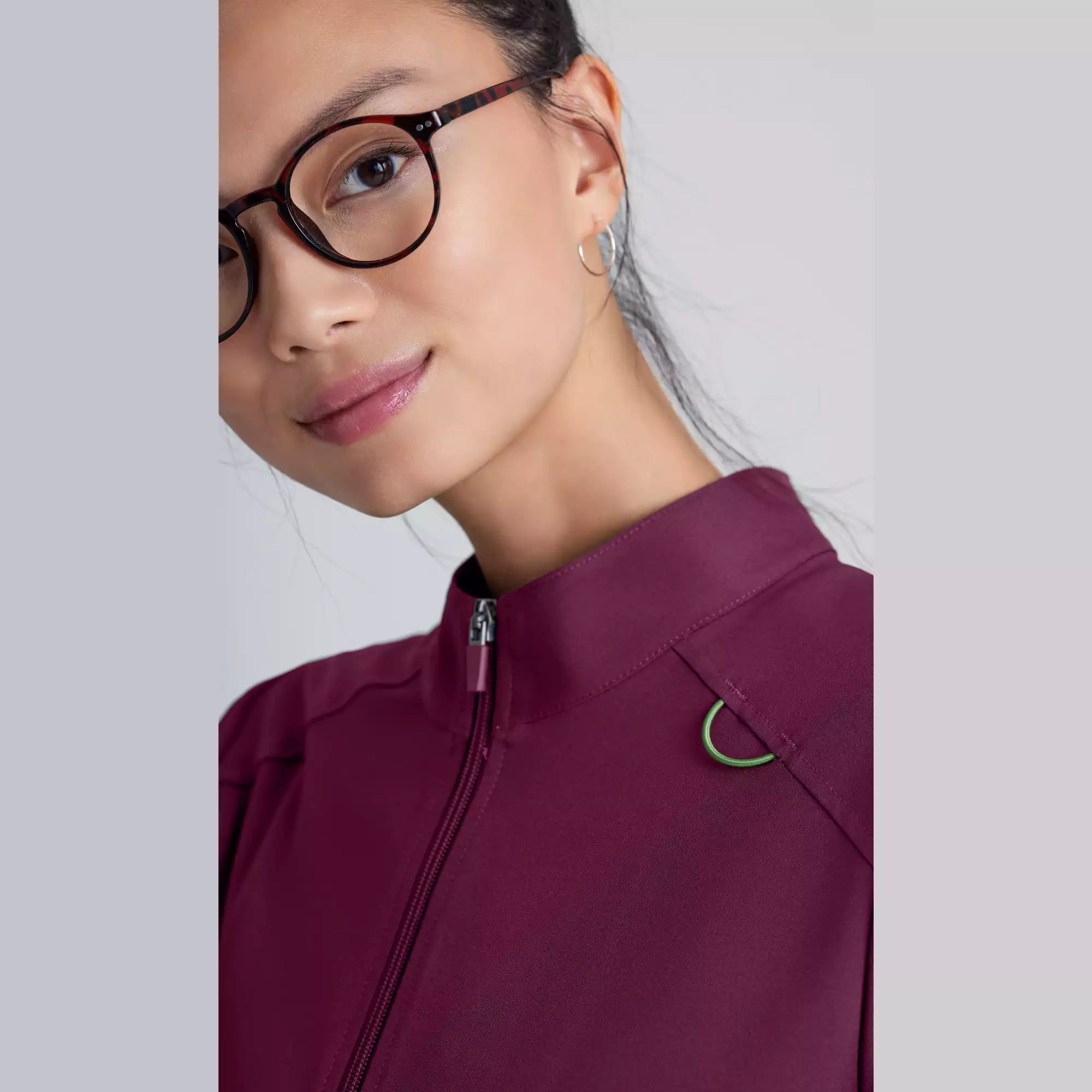 Grey's Anatomy Evolve 3 Pocket Collared Warm-Up | GSSW886