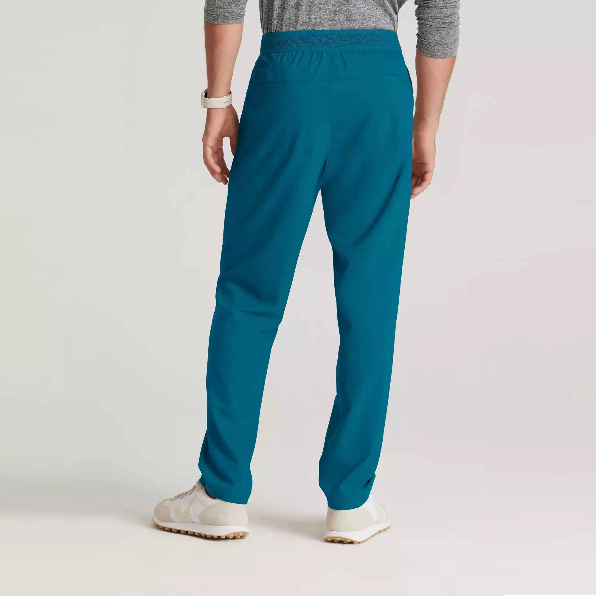 Grey's Anatomy Evolve Men's 5 Pocket Textured Waistband Slim & Straight Pant | GSSP649