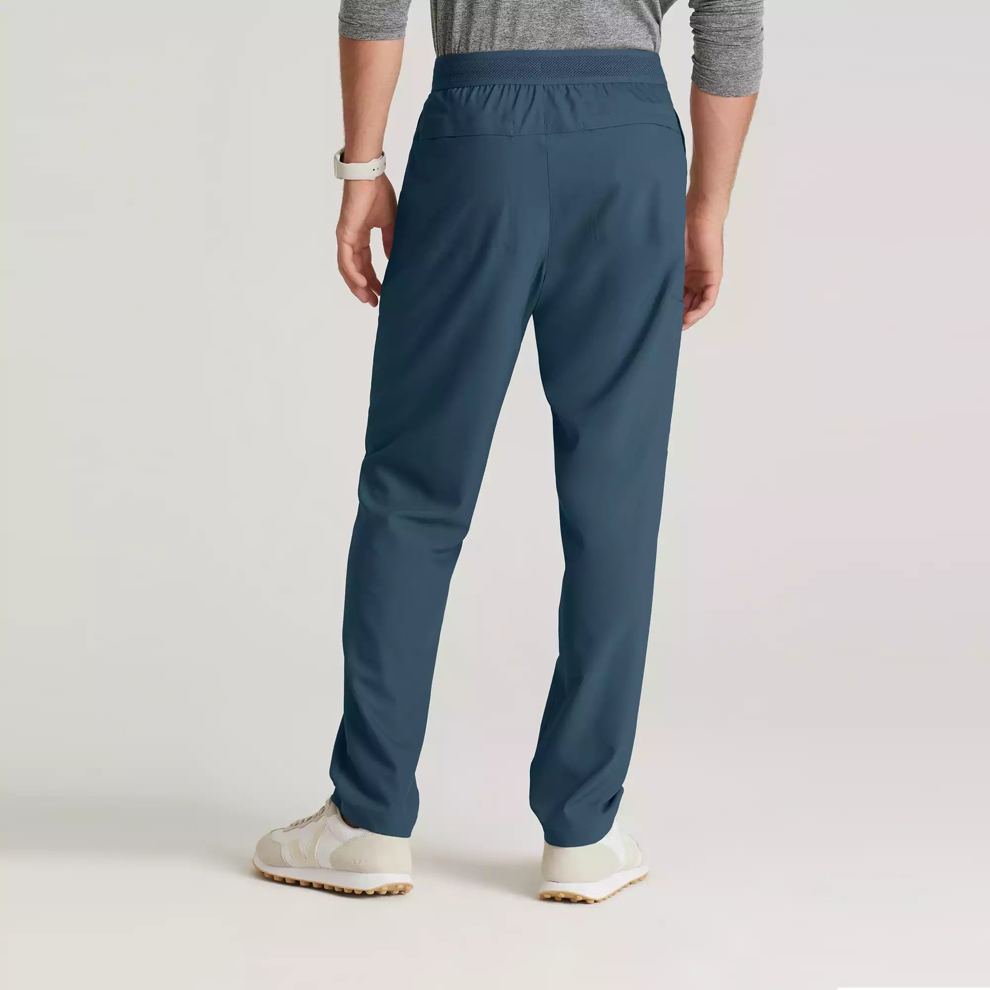 Grey's Anatomy Evolve Men's 5 Pocket Textured Waistband Slim & Straight Pant | GSSP649