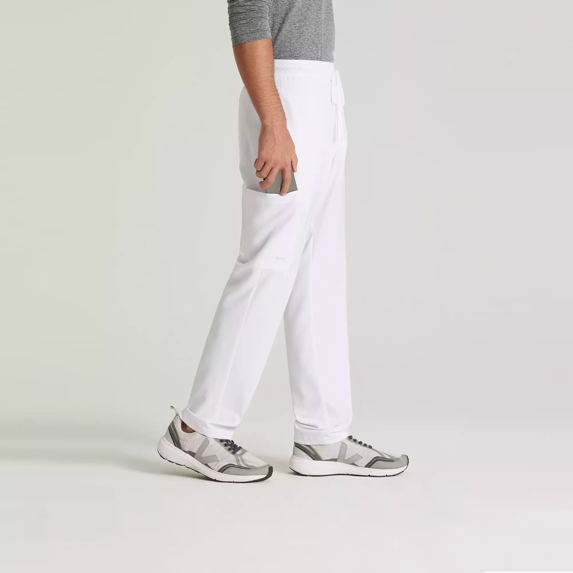 Grey's Anatomy Evolve Men's 5 Pocket Textured Waistband Slim & Straight Pant | GSSP649