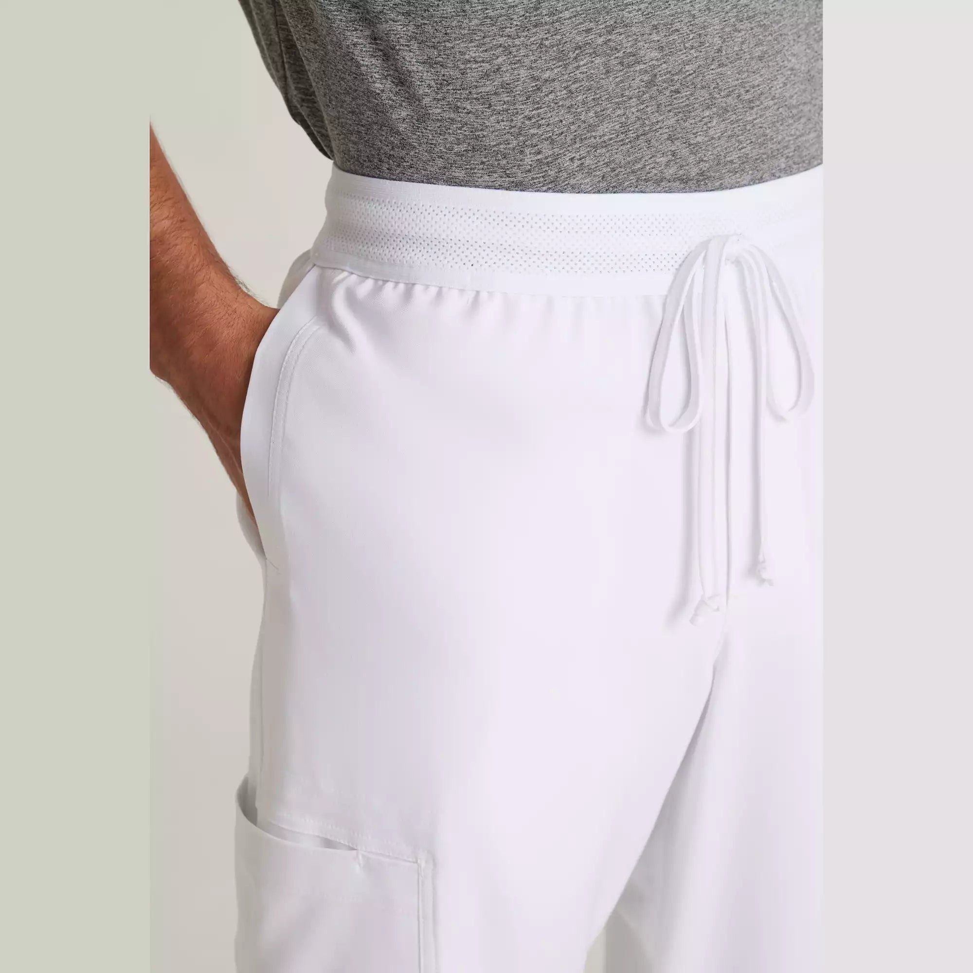 Grey's Anatomy Evolve Men's 5 Pocket Textured Waistband Slim & Straight Pant | GSSP649