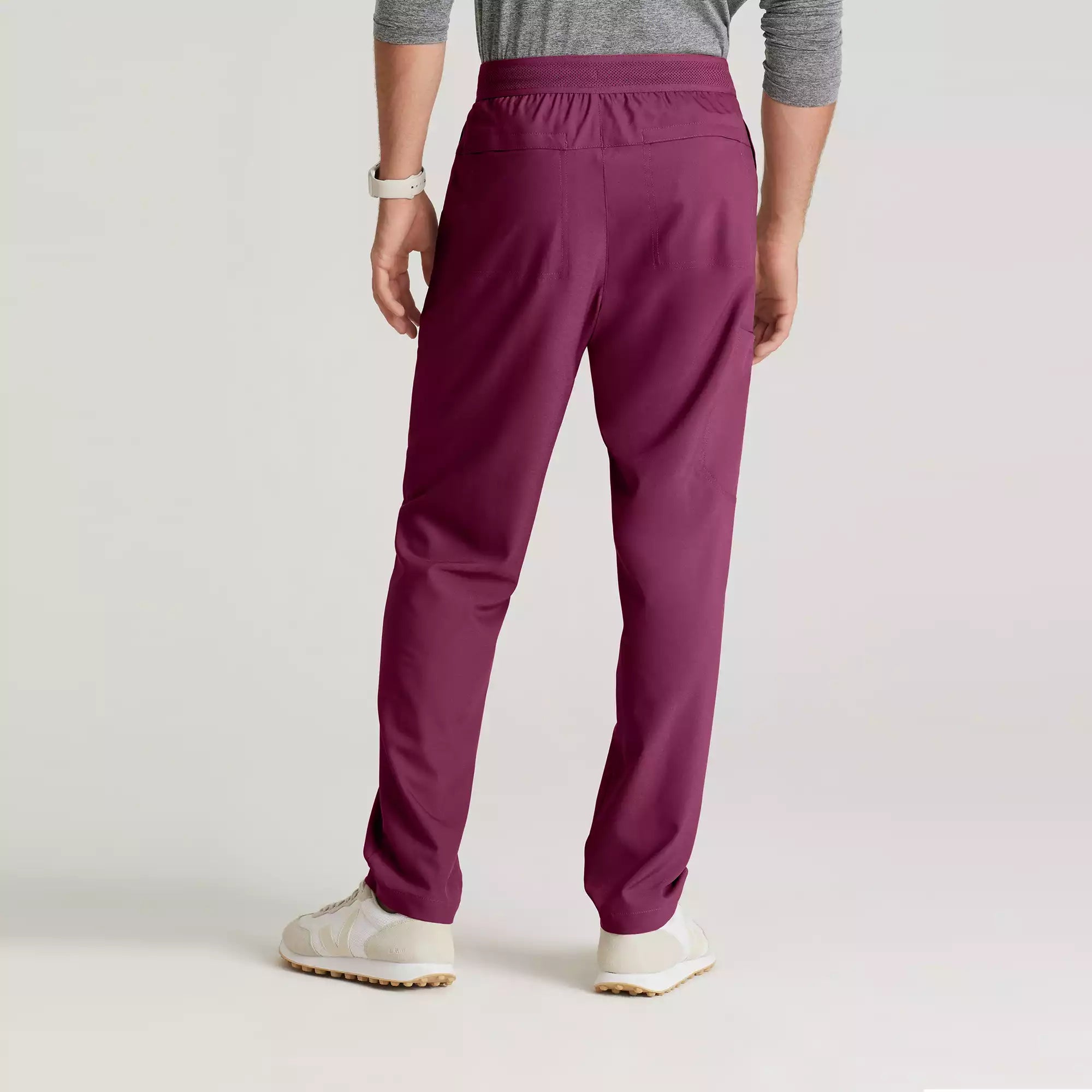 Grey's Anatomy Evolve Men's 5 Pocket Textured Waistband Slim & Straight Pant | GSSP649