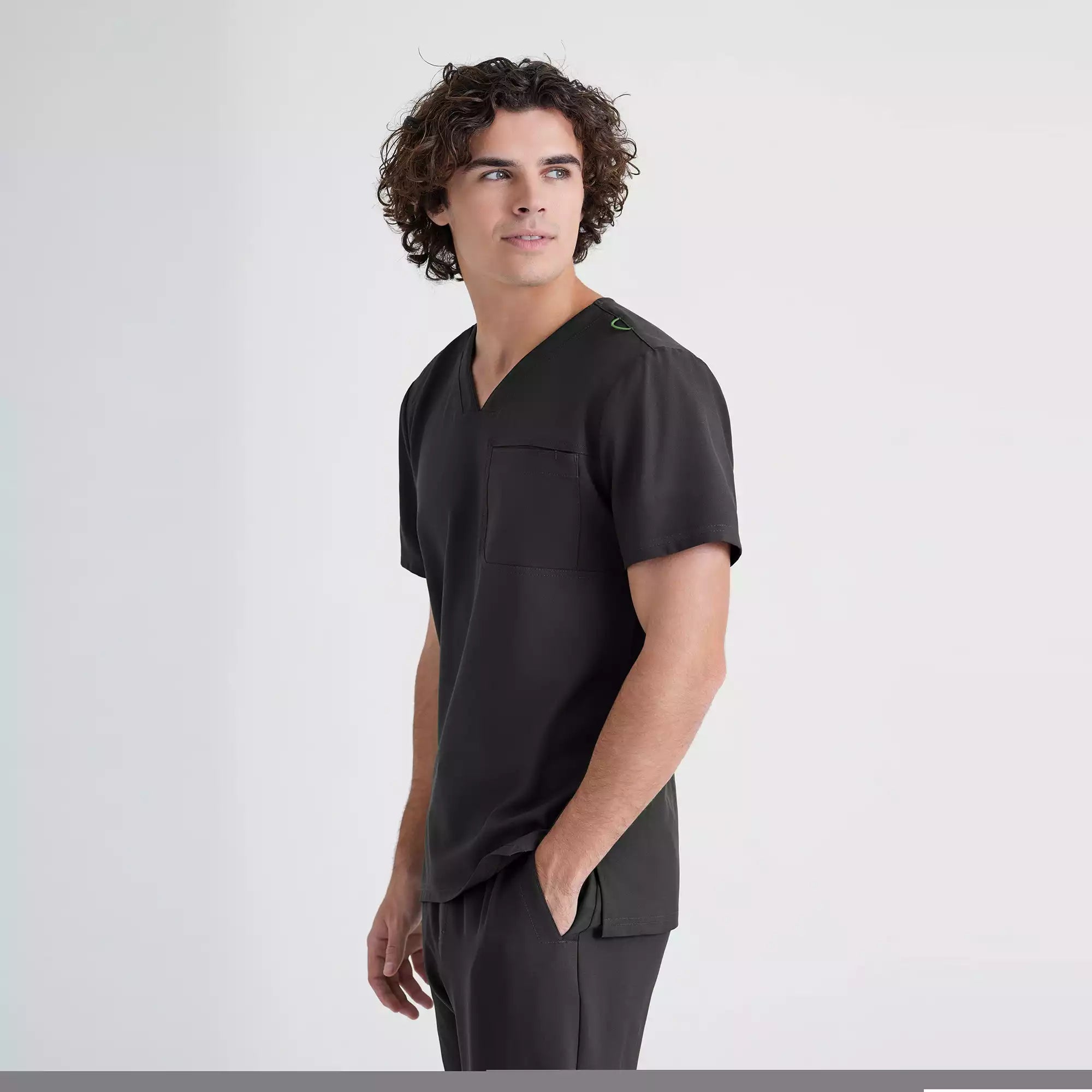 Grey's Anatomy Evolve Piped V-Neck Top | GSST179