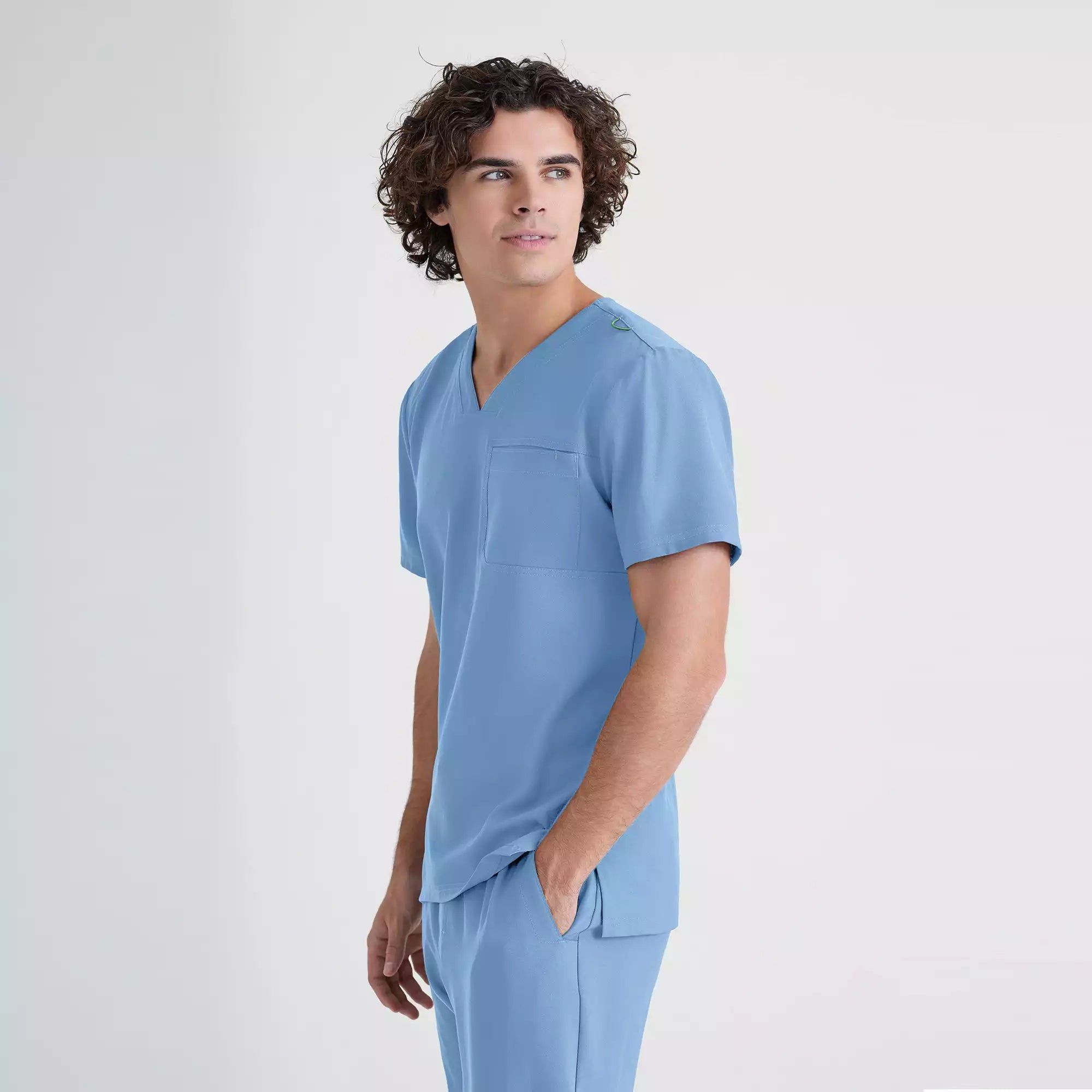 Grey's Anatomy Evolve Piped V-Neck Top | GSST179