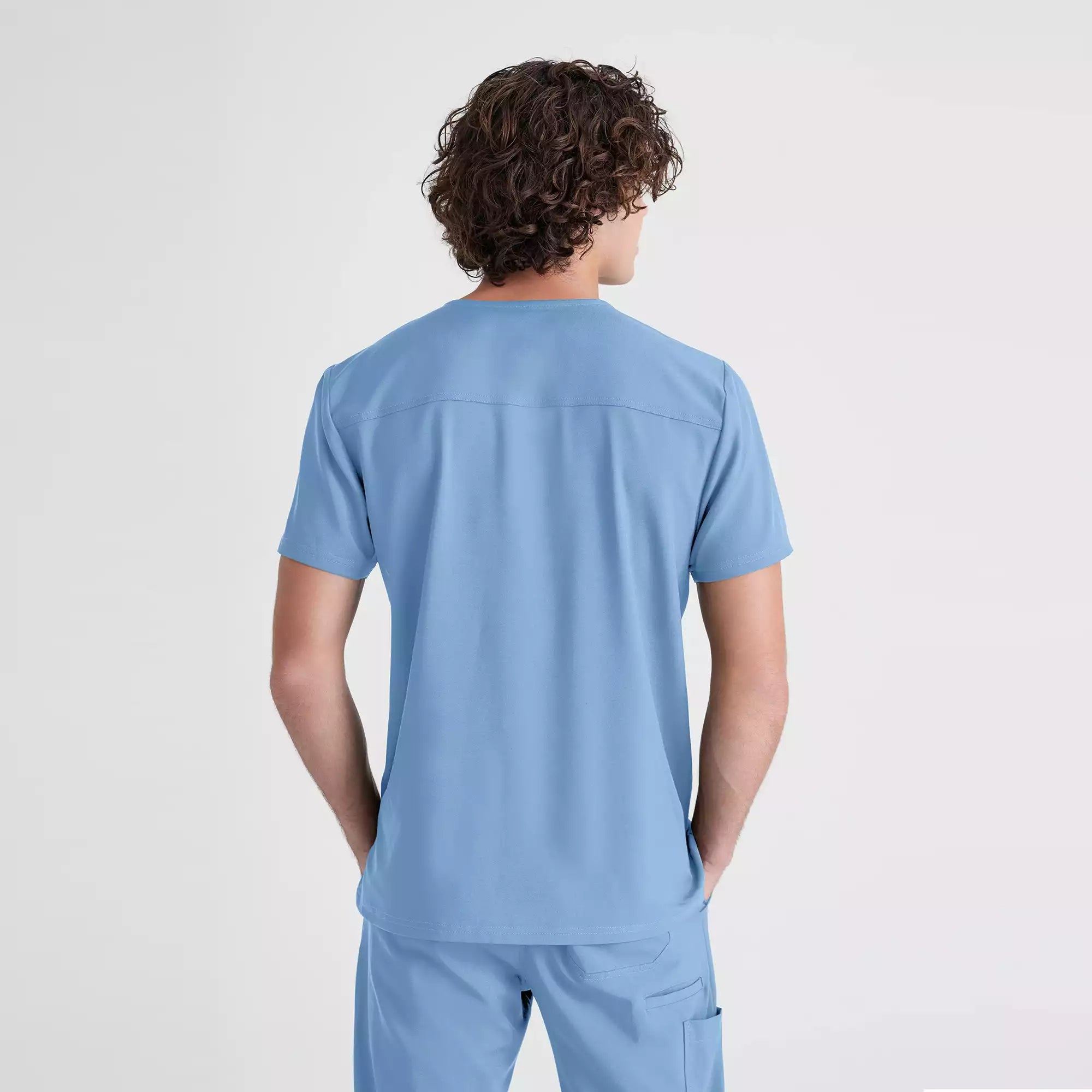Grey's Anatomy Evolve Piped V-Neck Top | GSST179