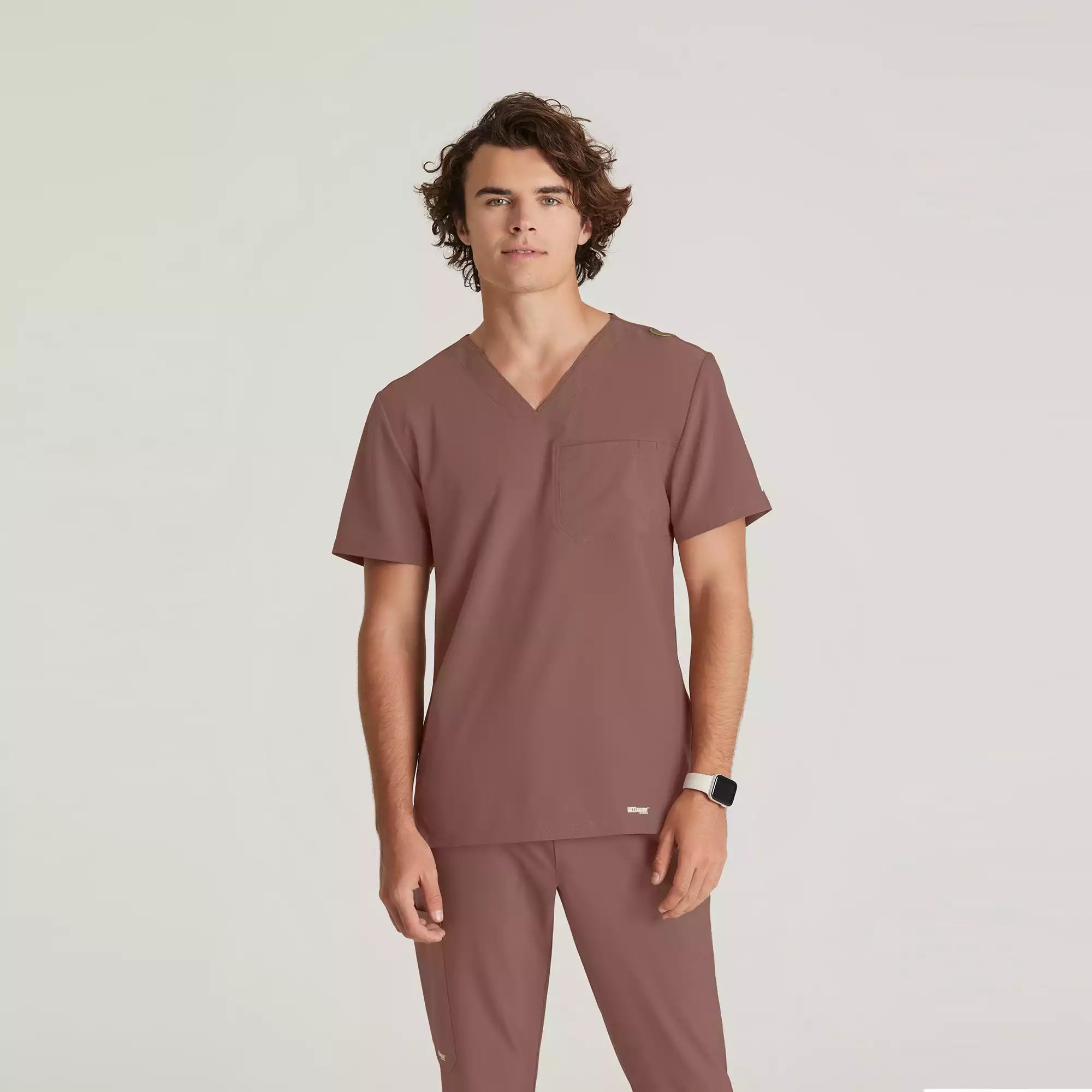 Grey's Anatomy Evolve Piped V-Neck Top | GSST179