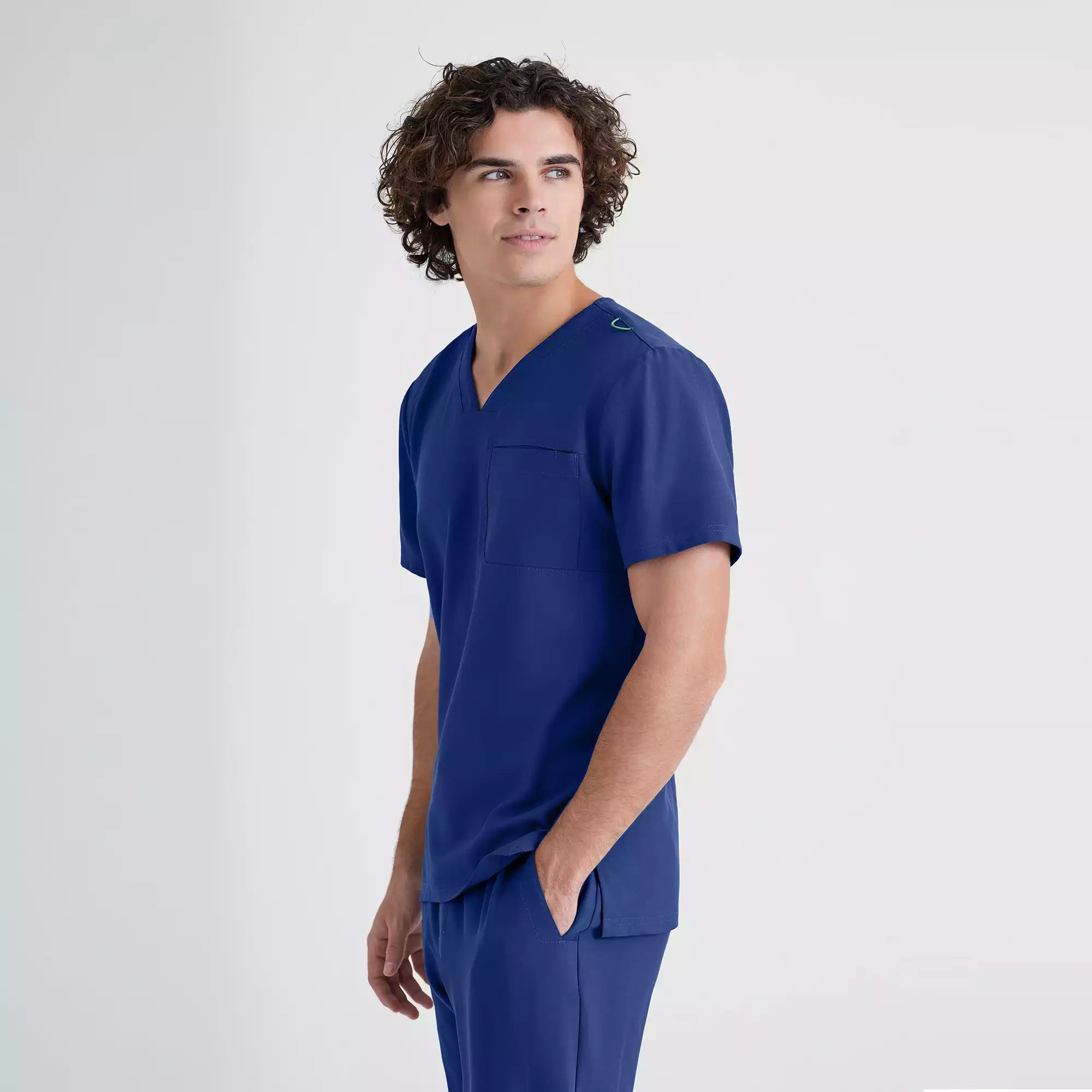Grey's Anatomy Evolve Piped V-Neck Top | GSST179