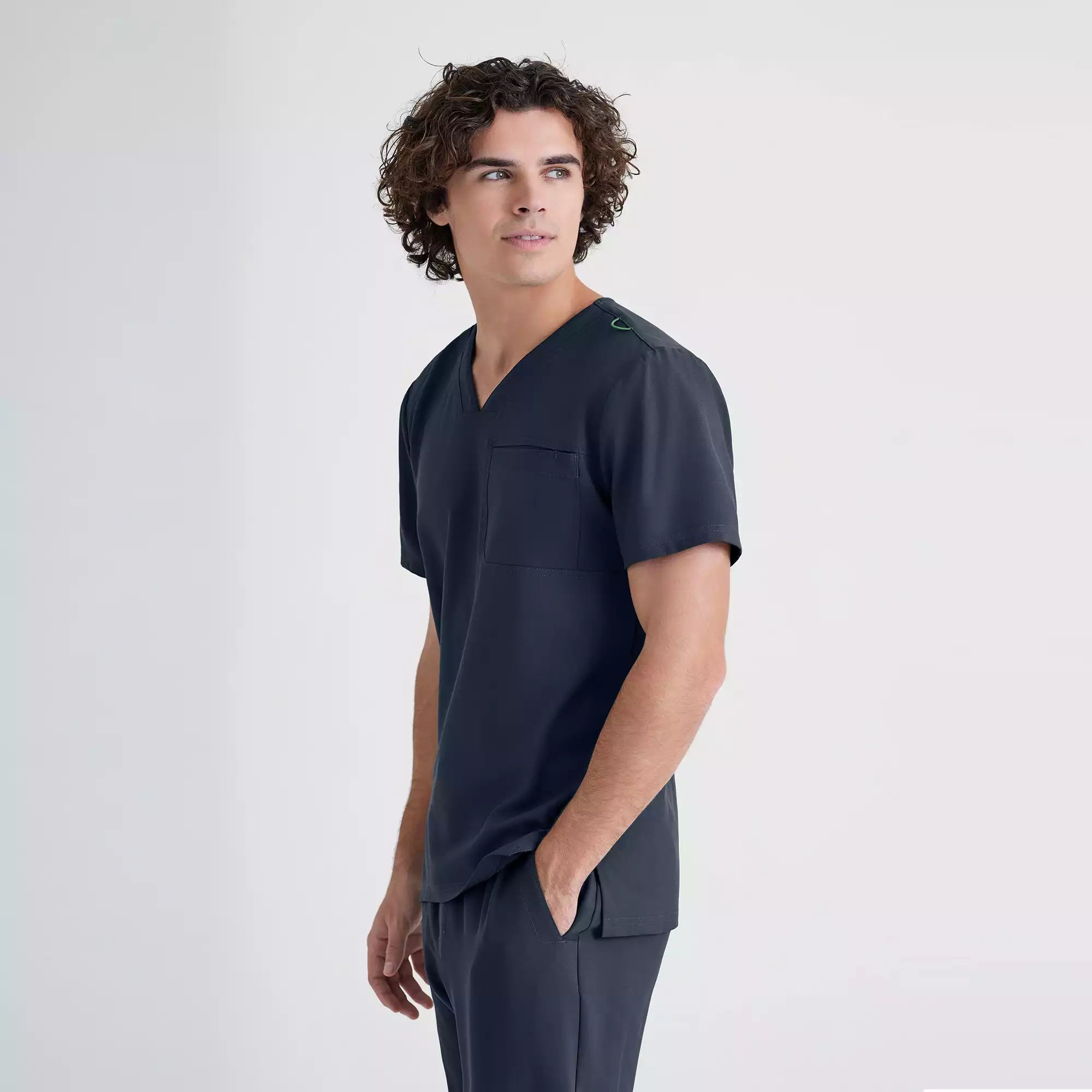 Grey's Anatomy Evolve Piped V-Neck Top | GSST179