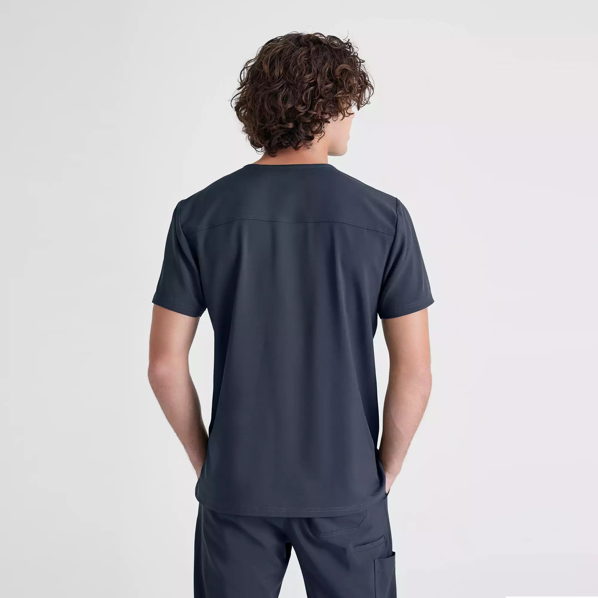Grey's Anatomy Evolve Piped V-Neck Top | GSST179