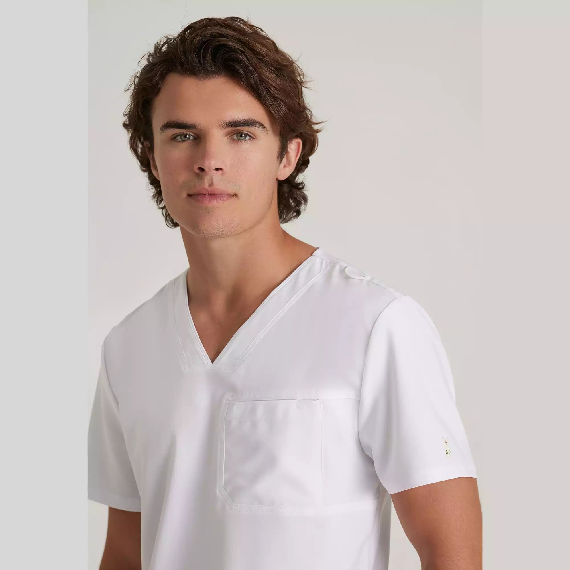Grey's Anatomy Evolve Piped V-Neck Top | GSST179