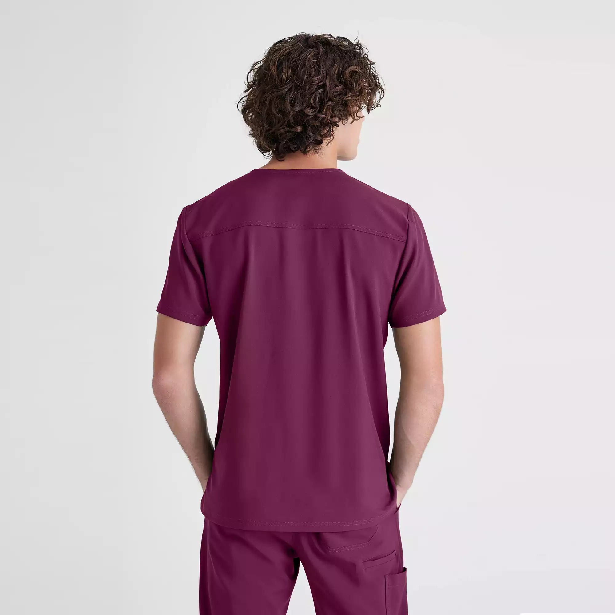 Grey's Anatomy Evolve Piped V-Neck Top | GSST179