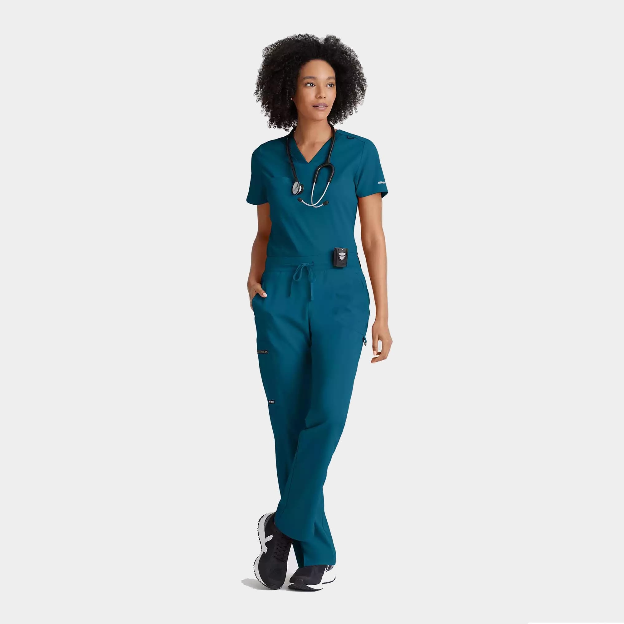 Bree Top-V-Neck Scrub Top | GVST028