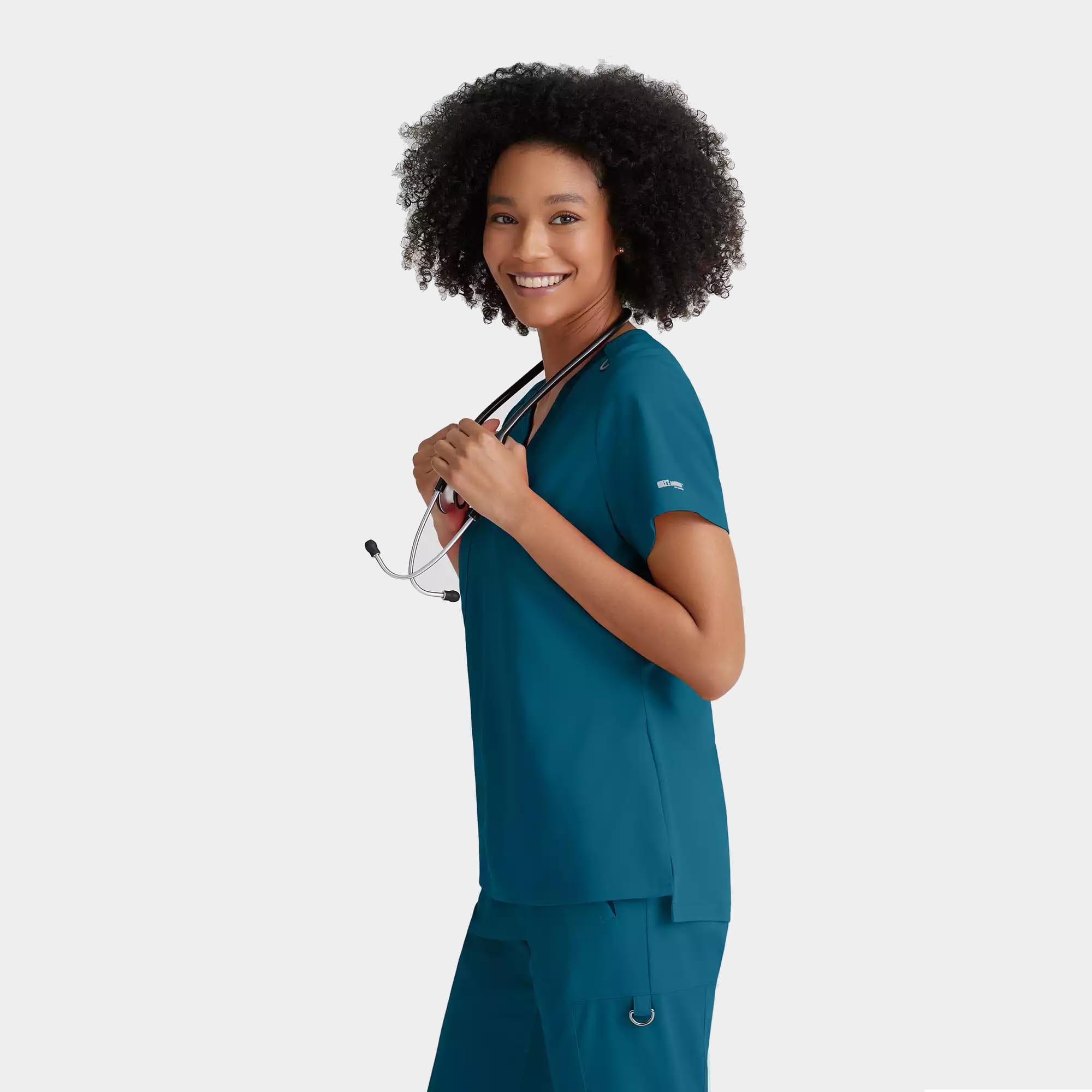 Bree Top-V-Neck Scrub Top | GVST028