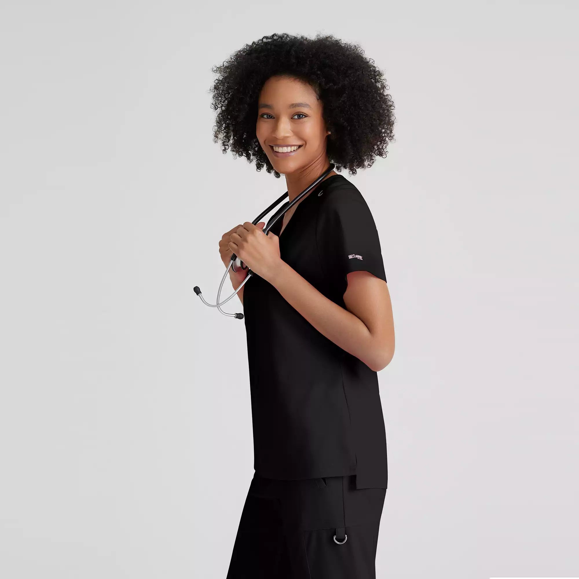 Bree Top-V-Neck Scrub Top | GVST028