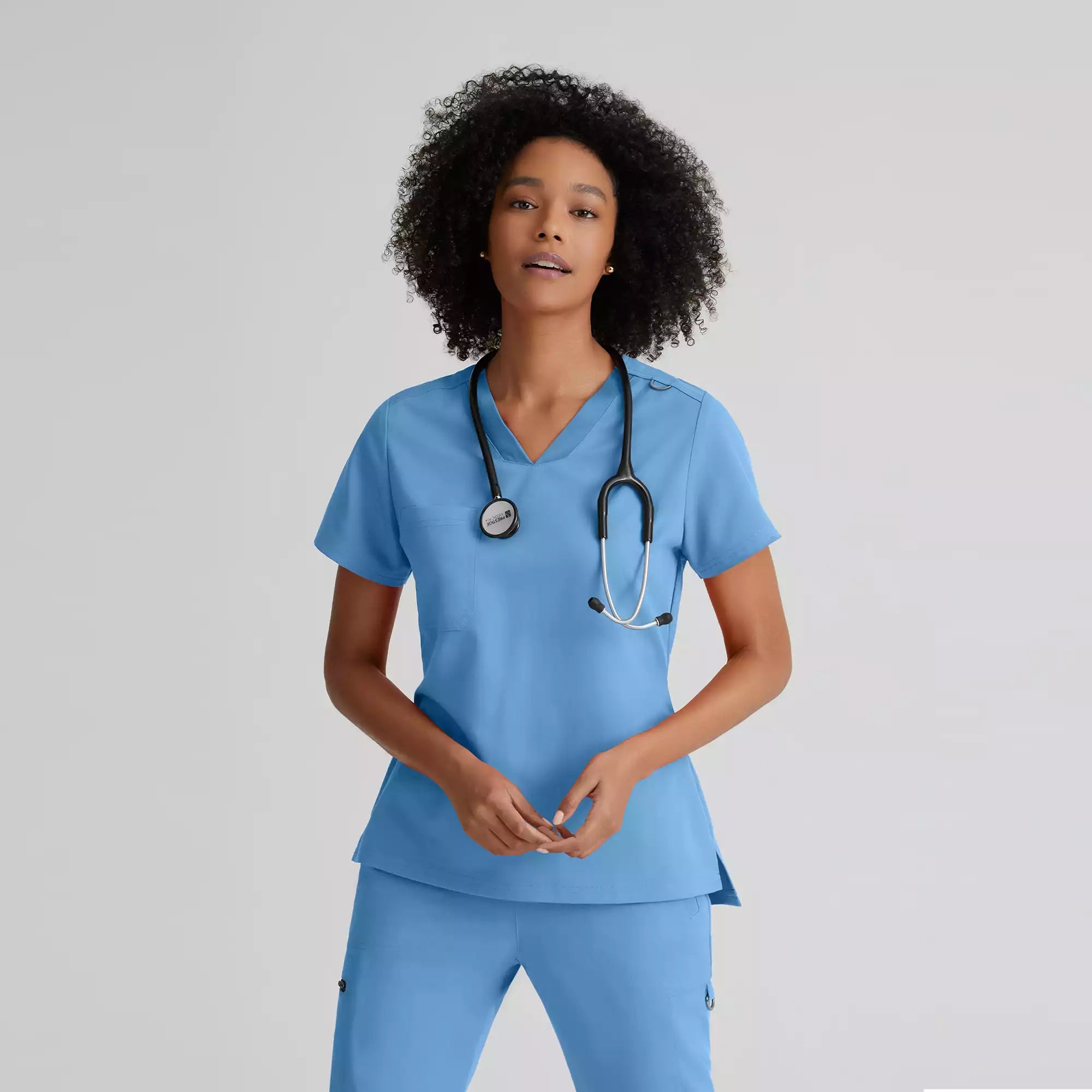 Bree Top-V-Neck Scrub Top | GVST028