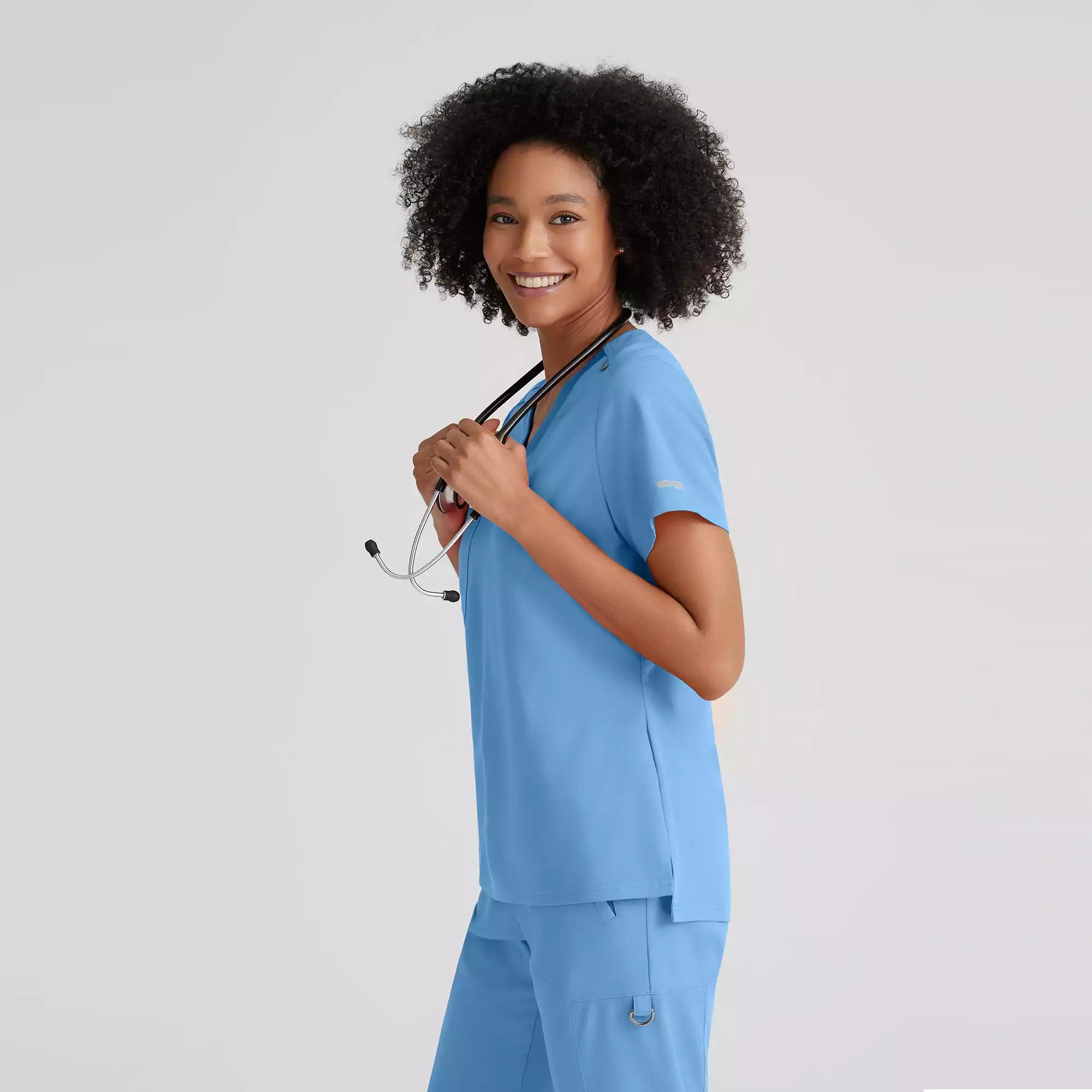 Bree Top-V-Neck Scrub Top | GVST028