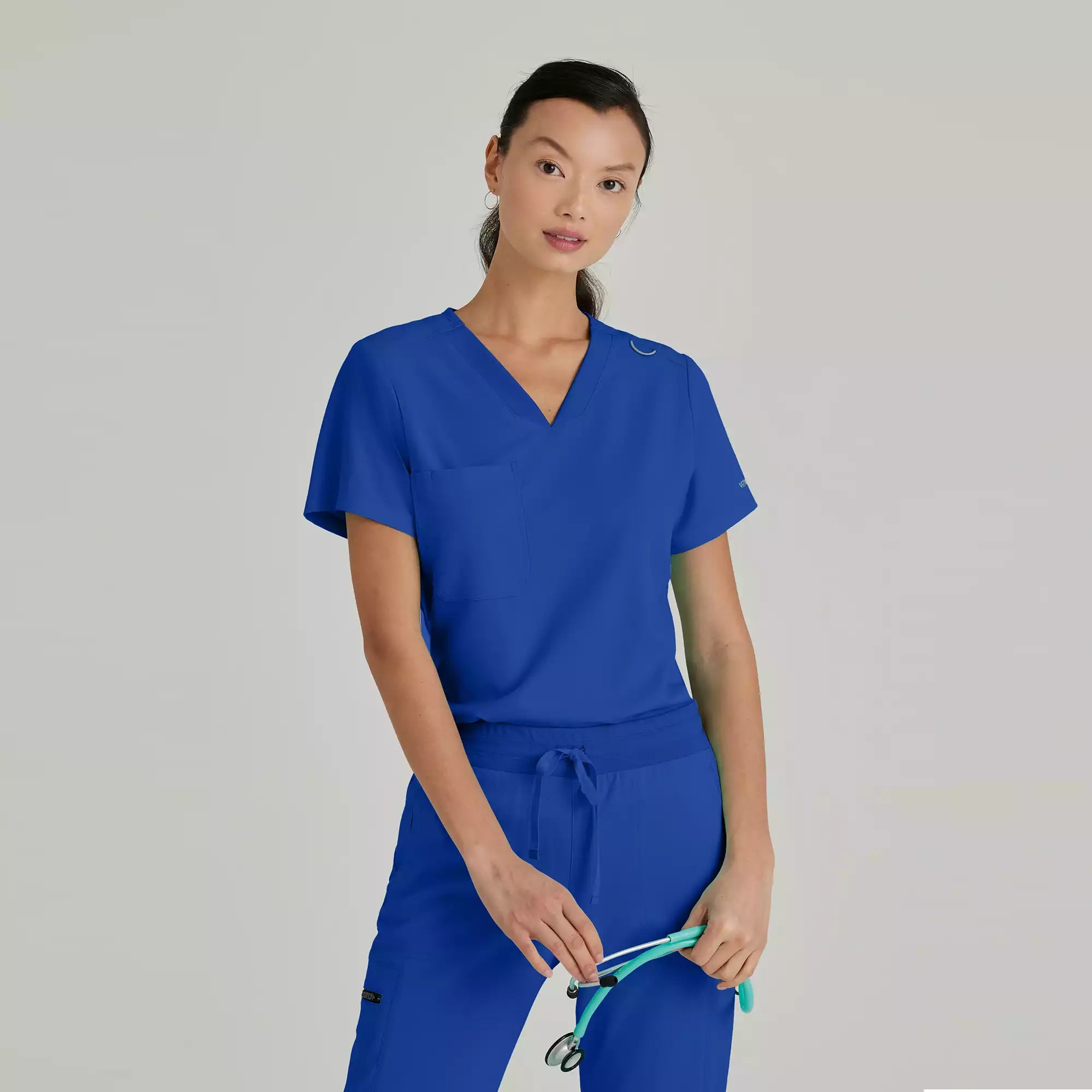 Bree Top-V-Neck Scrub Top | GVST028