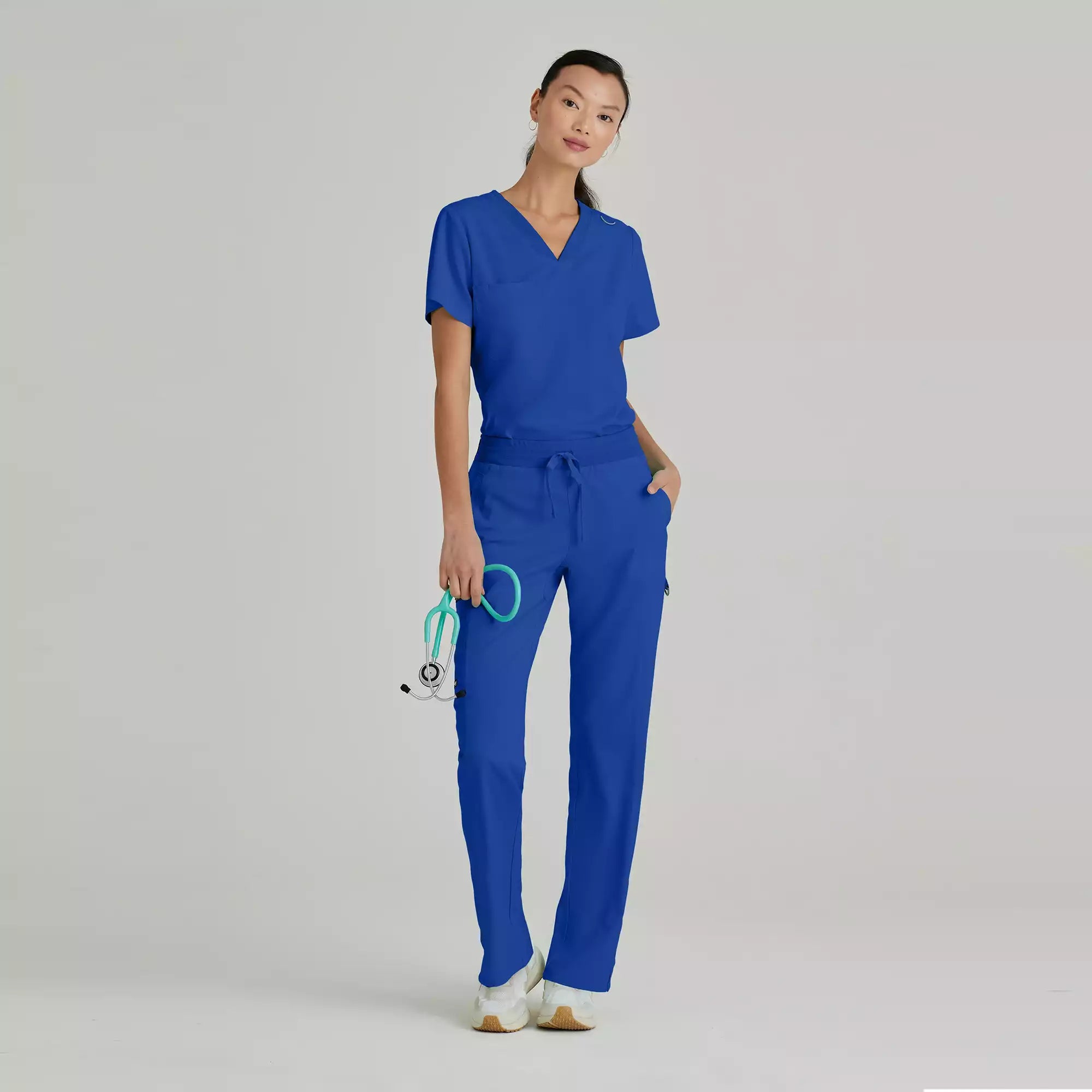 Bree Top-V-Neck Scrub Top | GVST028