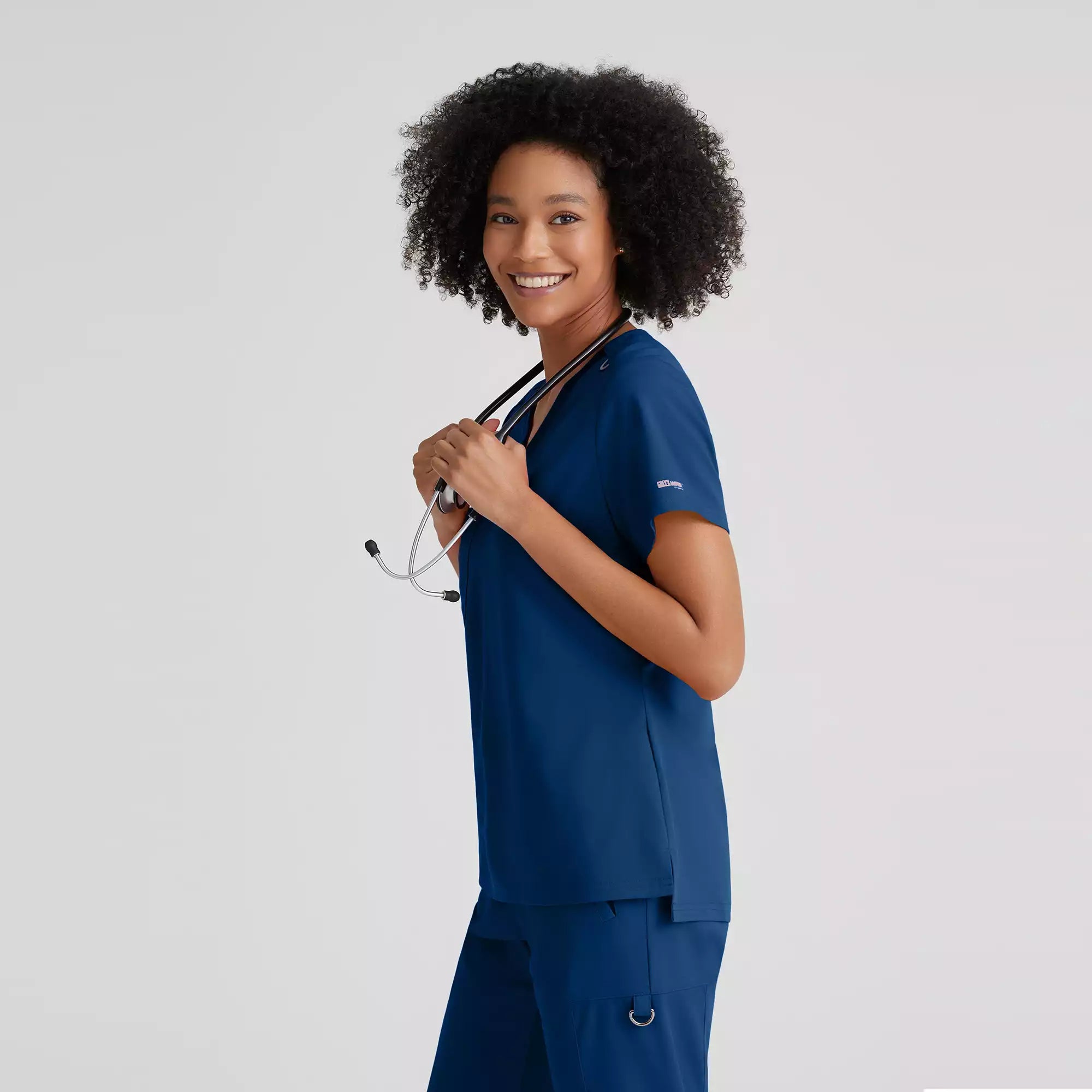 Bree Top-V-Neck Scrub Top | GVST028