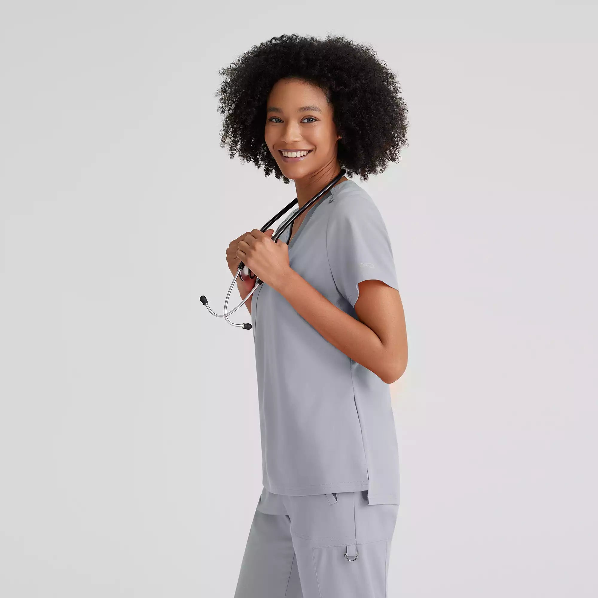 Bree Top-V-Neck Scrub Top | GVST028