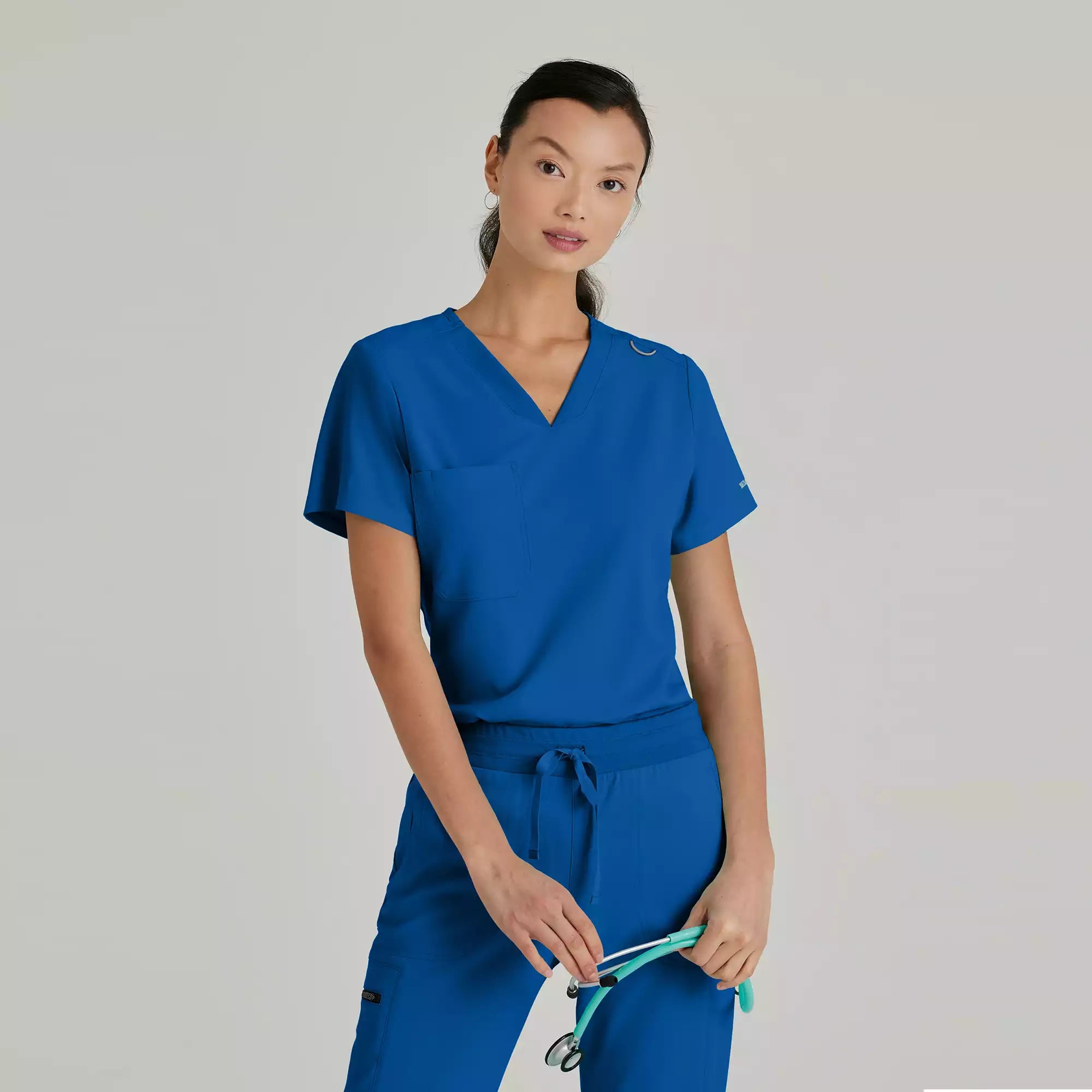 Bree Top-V-Neck Scrub Top | GVST028