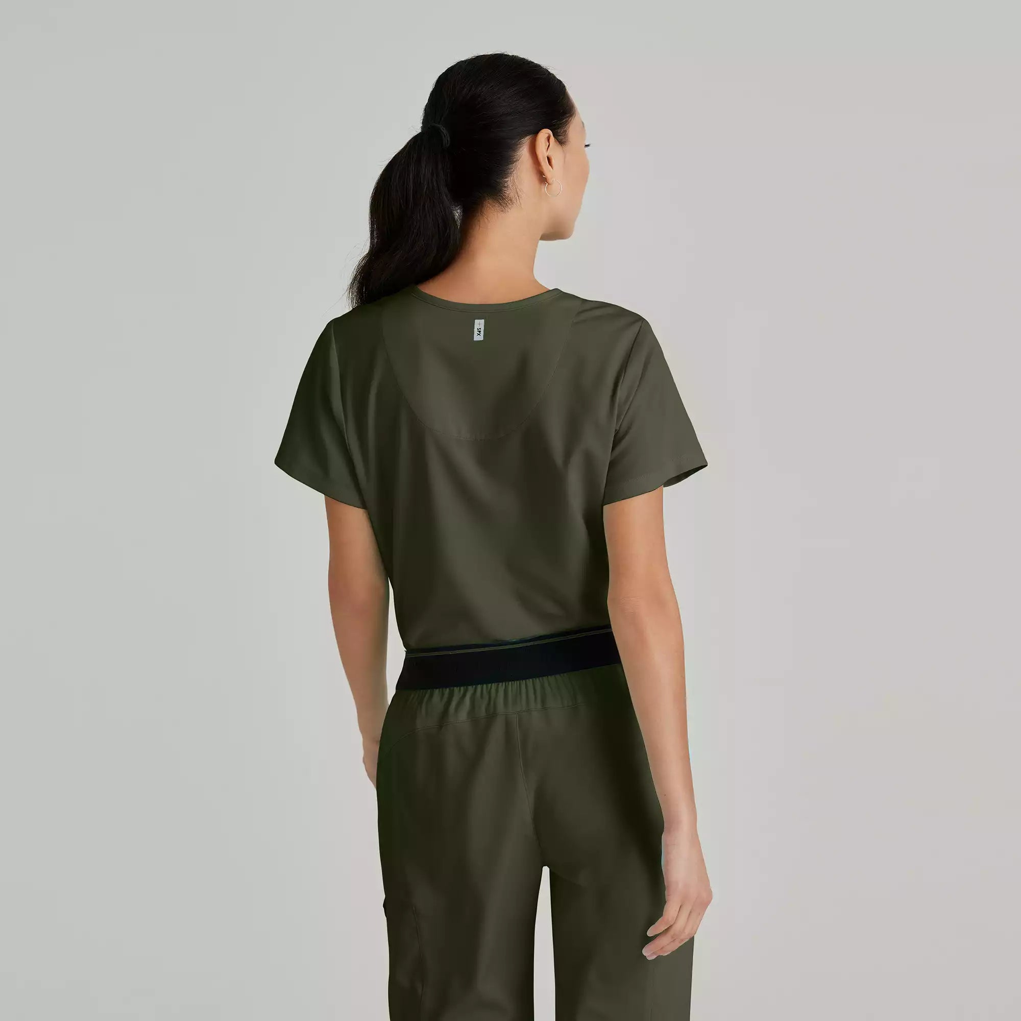 Bree Top-V-Neck Scrub Top | GVST028