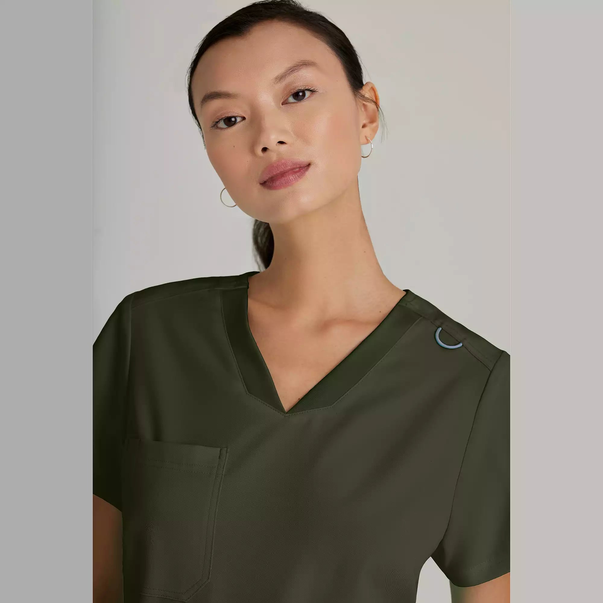 Bree Top-V-Neck Scrub Top | GVST028